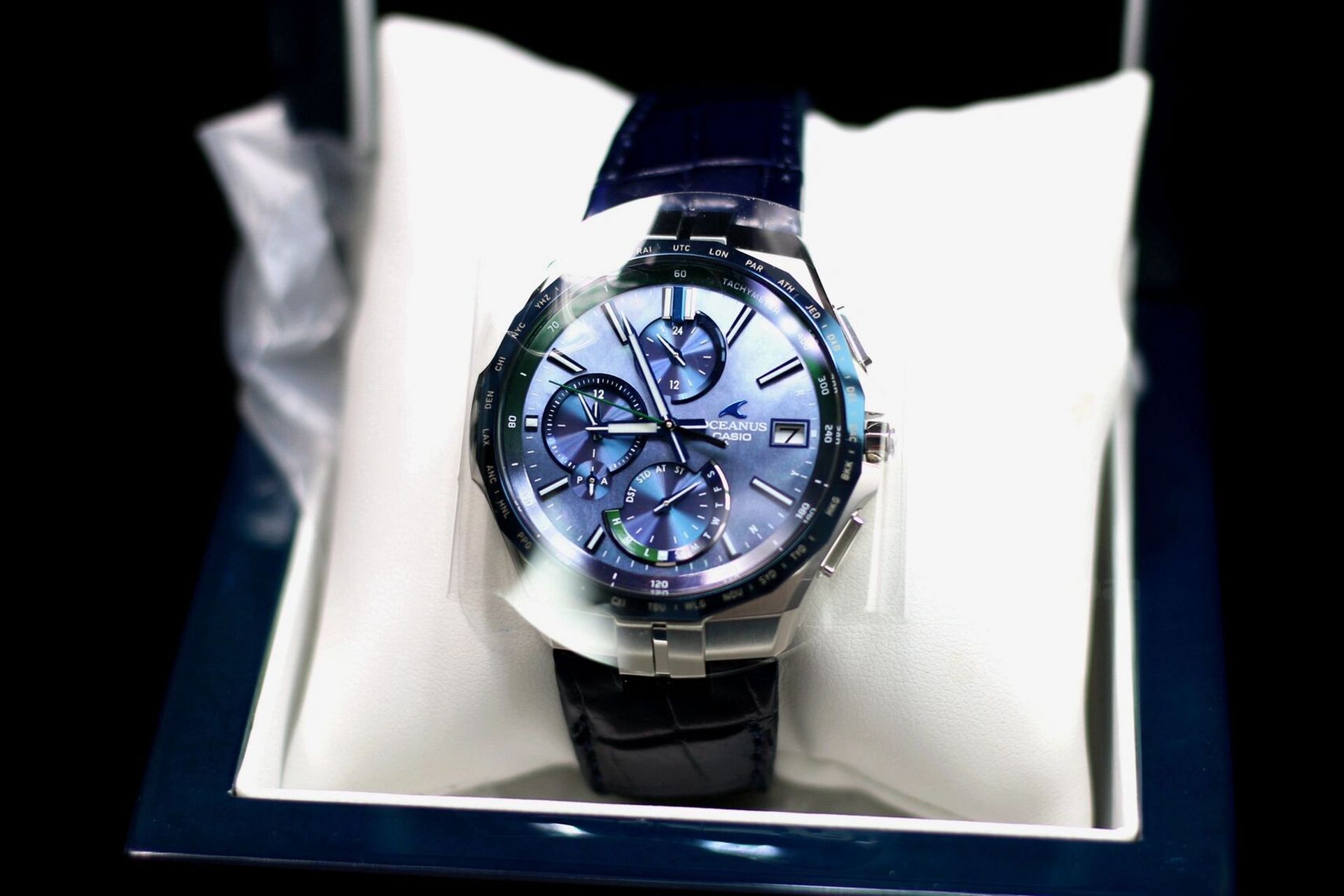 卡西欧海神ocw-s5000apl 阿波蓝限量款 s5000系列最后一款限定版,限量