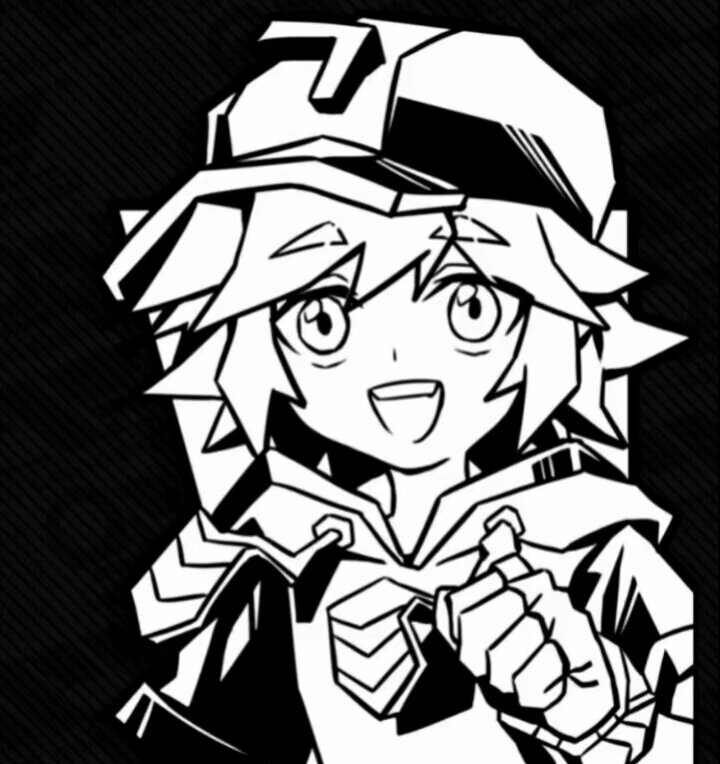 凹凸世界黑白头像