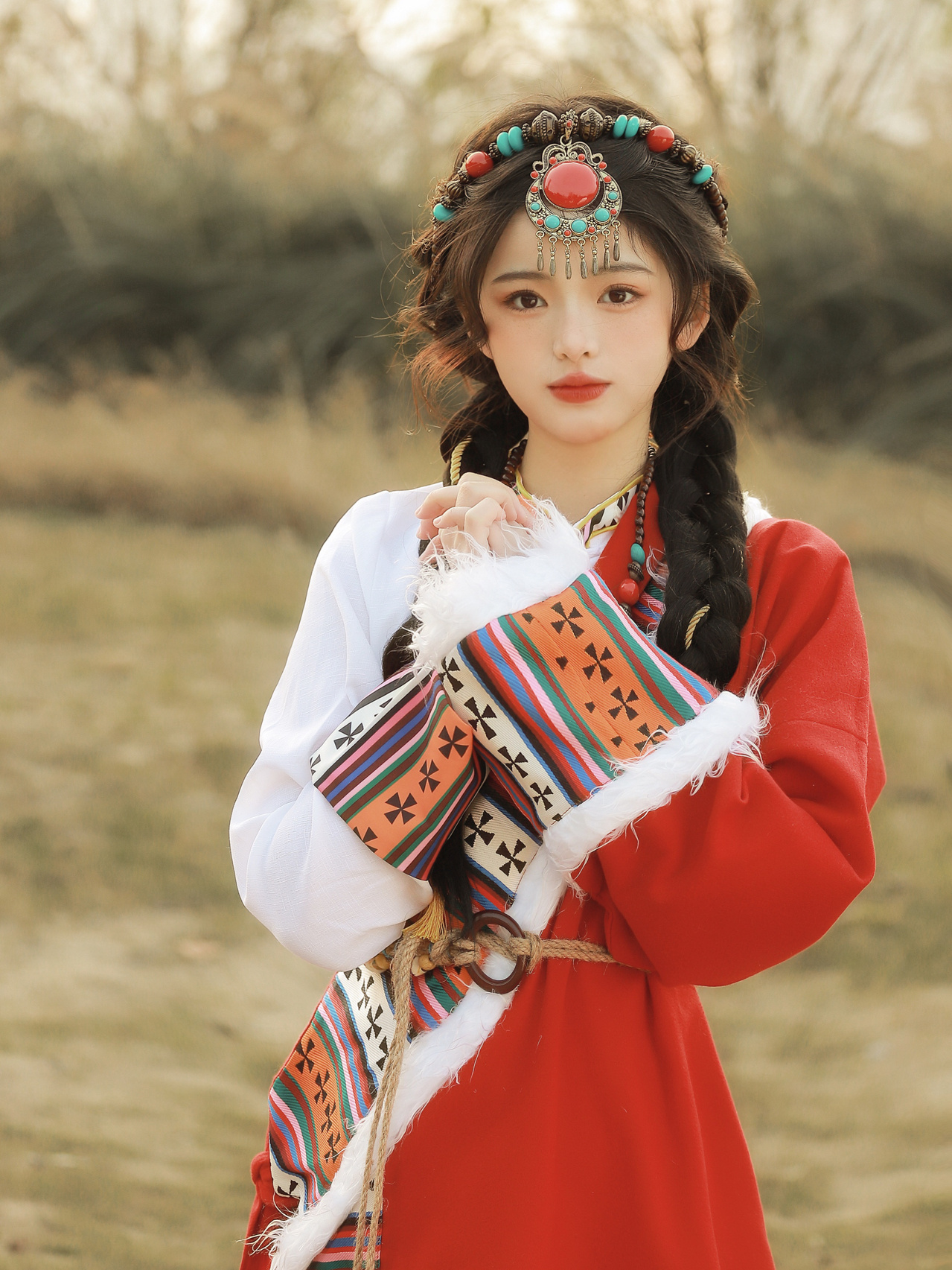 藏族少女90|民族风写真|南充就可以拍藏服啦 96这次是与大自然一