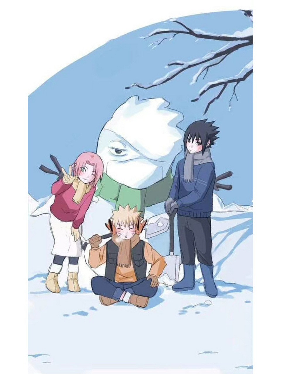 长大了 #动漫# #火影忍者##第七班