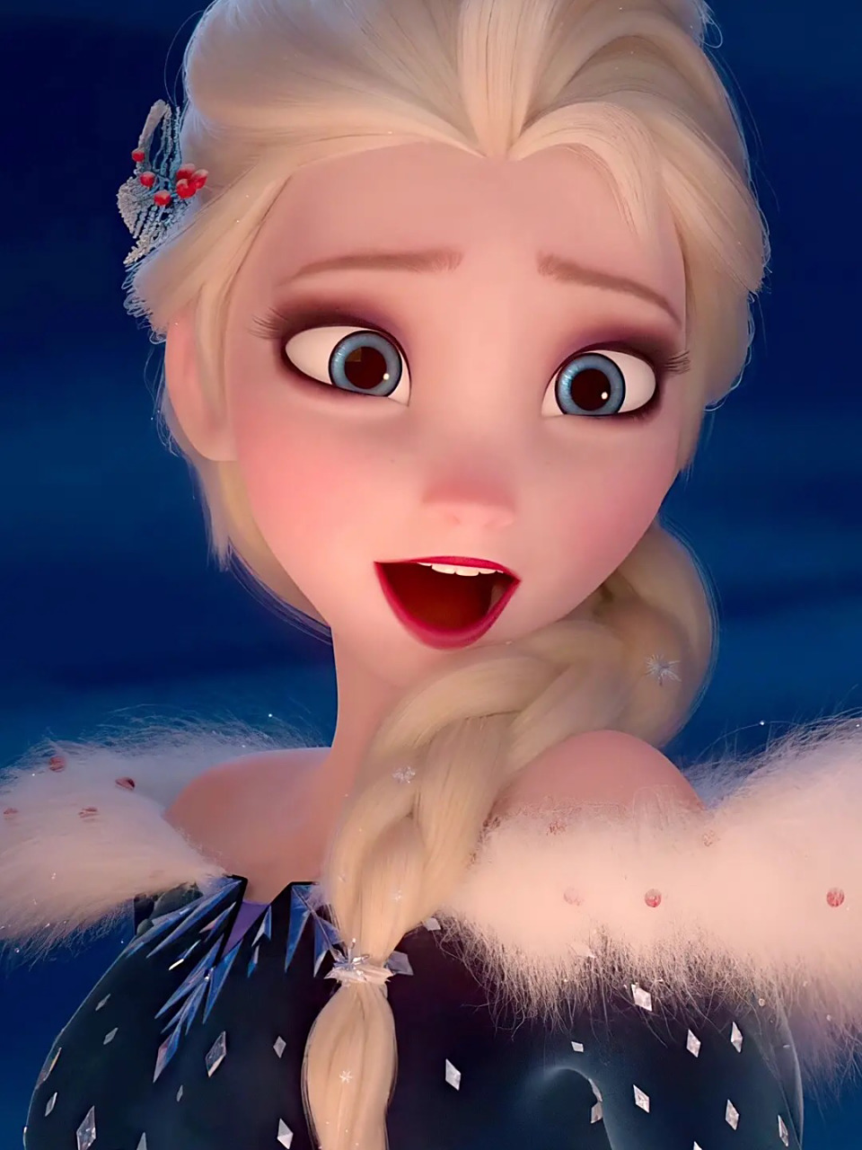 迪士尼公主|艾莎公主|冰雪奇缘elsa elsa是女王 但我更爱anna公主 你