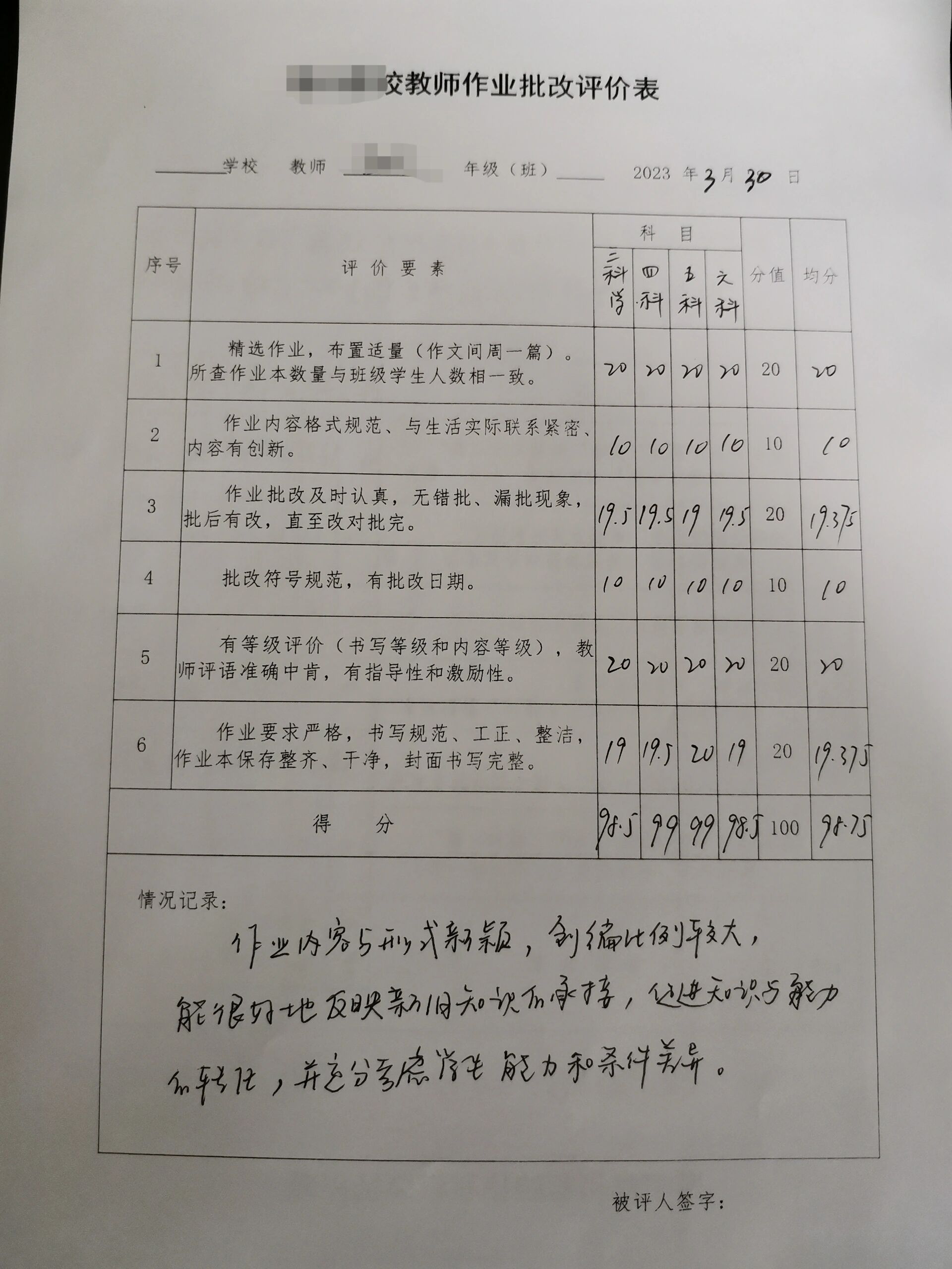 批改幼儿作业打分图案图片