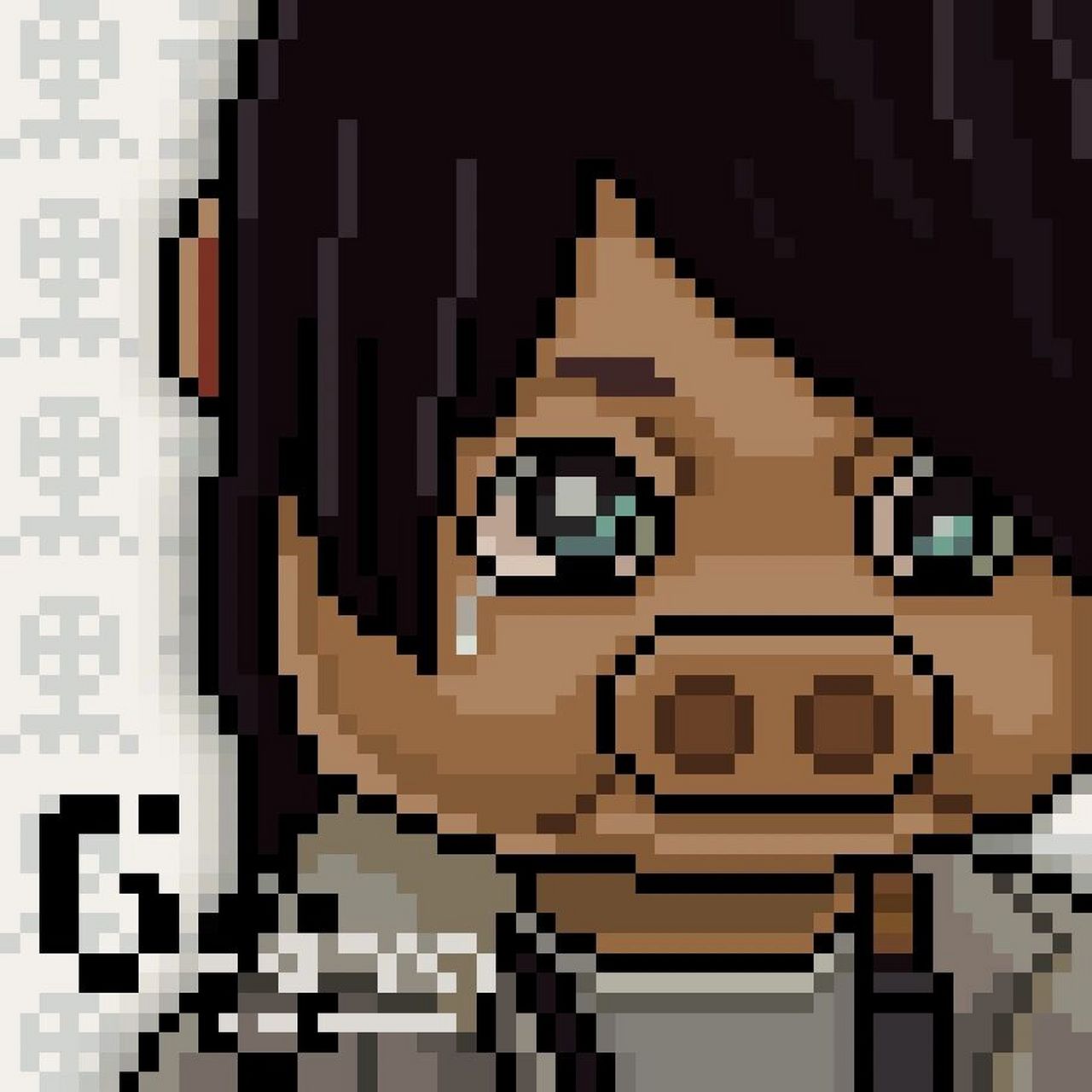 编号ggbond#像素画# #猪猪侠# #林俊杰##一千年以后##像素世界