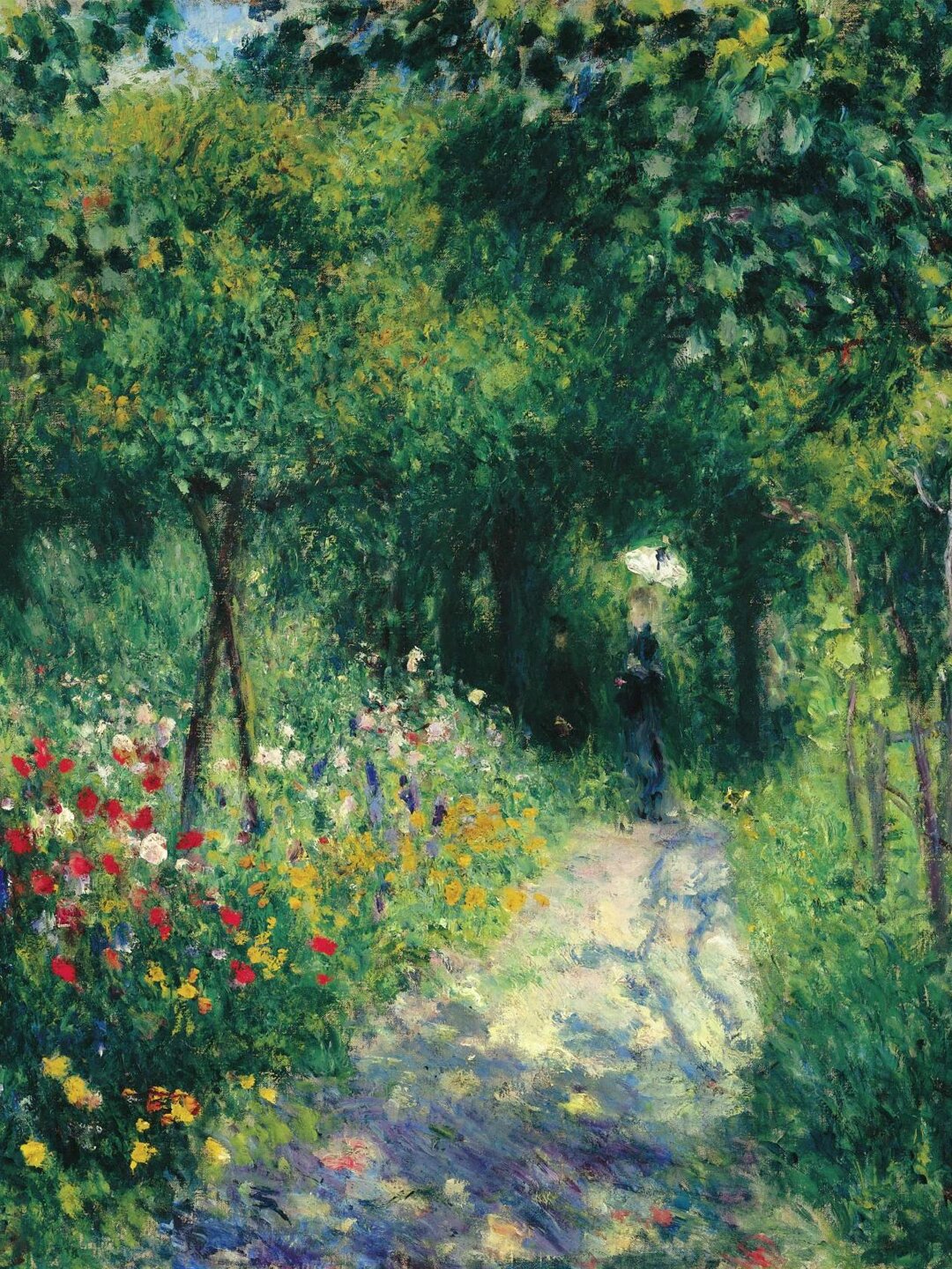 印象派画家 | 雷诺阿 —— 风景油画