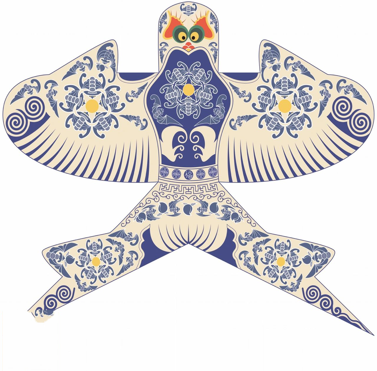 燕子风筝:只属于中国人的浪漫,谁懂 图二为「蛱蝶寻芳」.