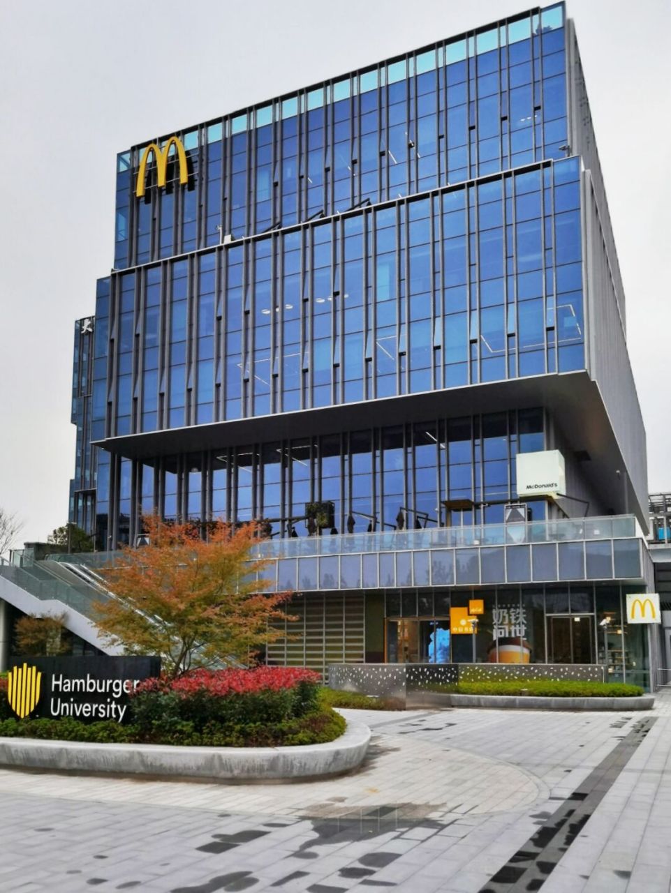 上海美食 | 全球营业面积最大的麦当劳餐厅 徐汇滨江8层高的麦当劳