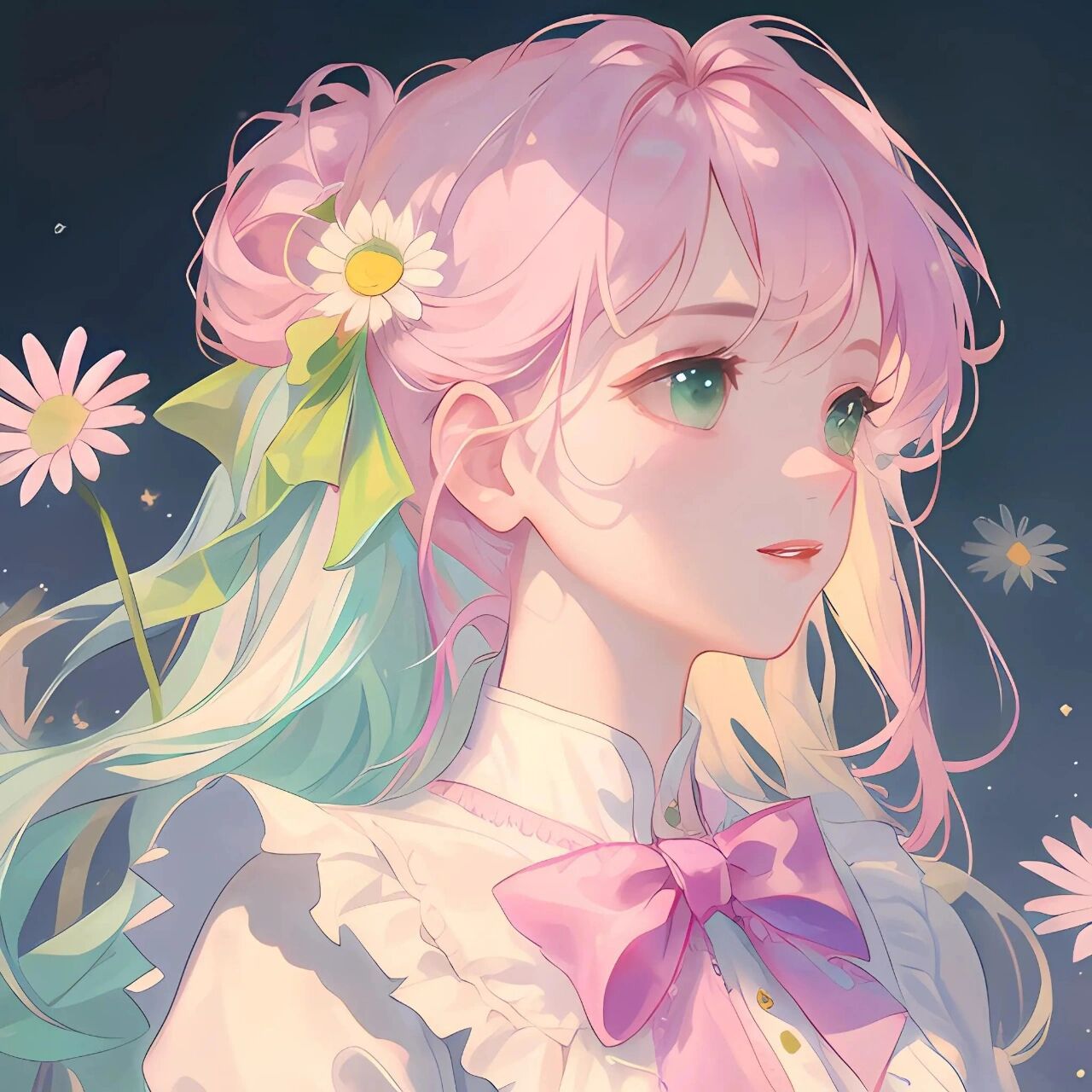 粉色小雏菊女头～女神节快乐 请礼貌取图98 ps:之前有人私信我问