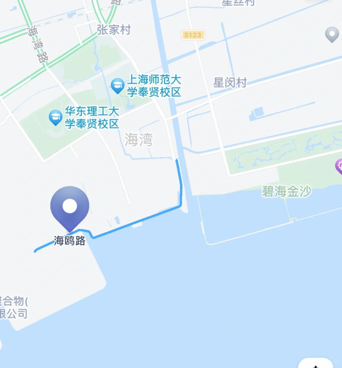 奉贤海湾地图图片