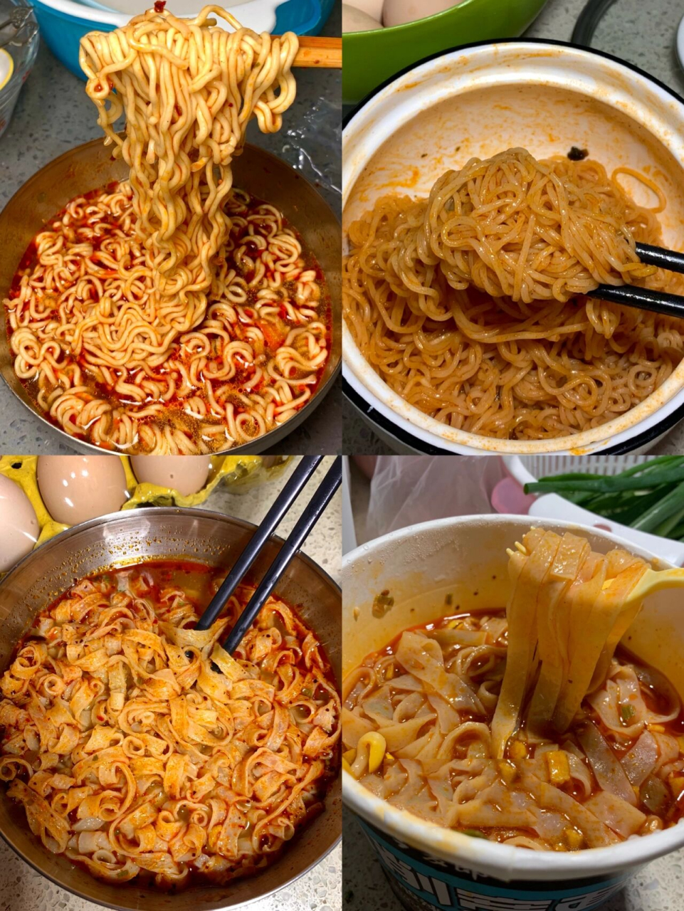 这期都是酸辣口的泡面 都是我吃了好多年滴,好吃又不贵 具体文字都贴