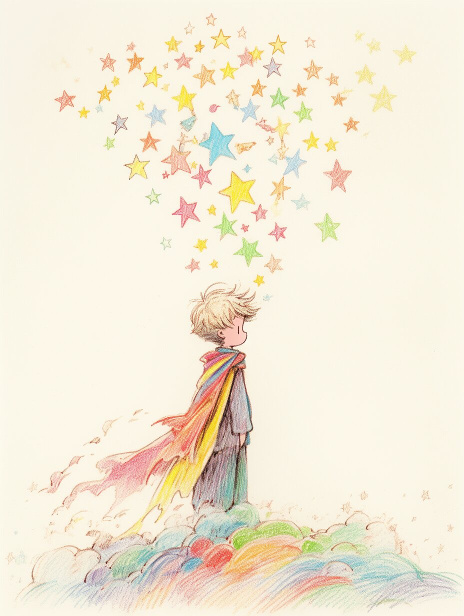 插画|小王子