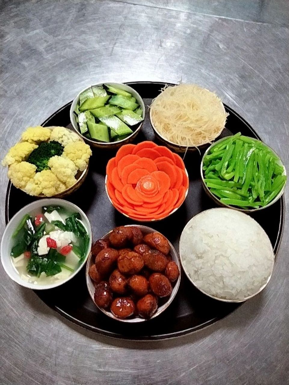 佛前供饭系列2 阿弥陀佛圣诞供菜