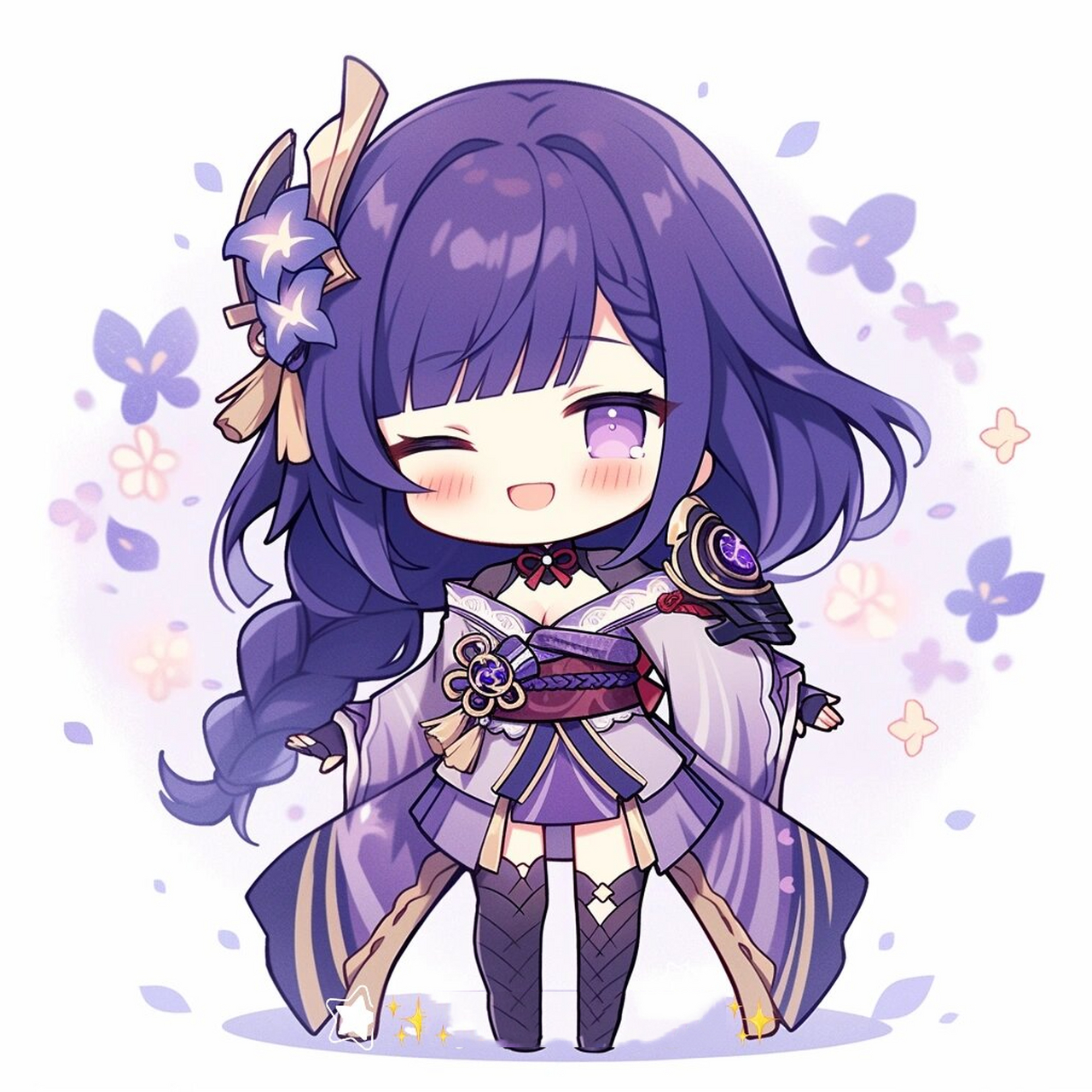 midjourney# #原神# #雷电将军# #原来你也玩原神# #原神头像# #鞍 