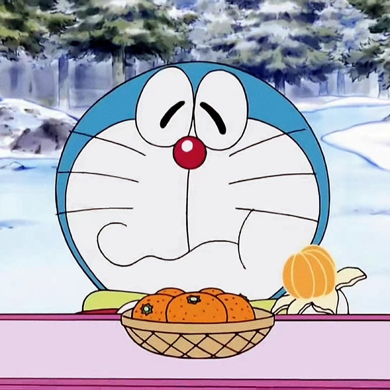 哆啦a梦:冬天就该有冬天的样子 该说不说,冬装一穿05还挺长[笑哭]