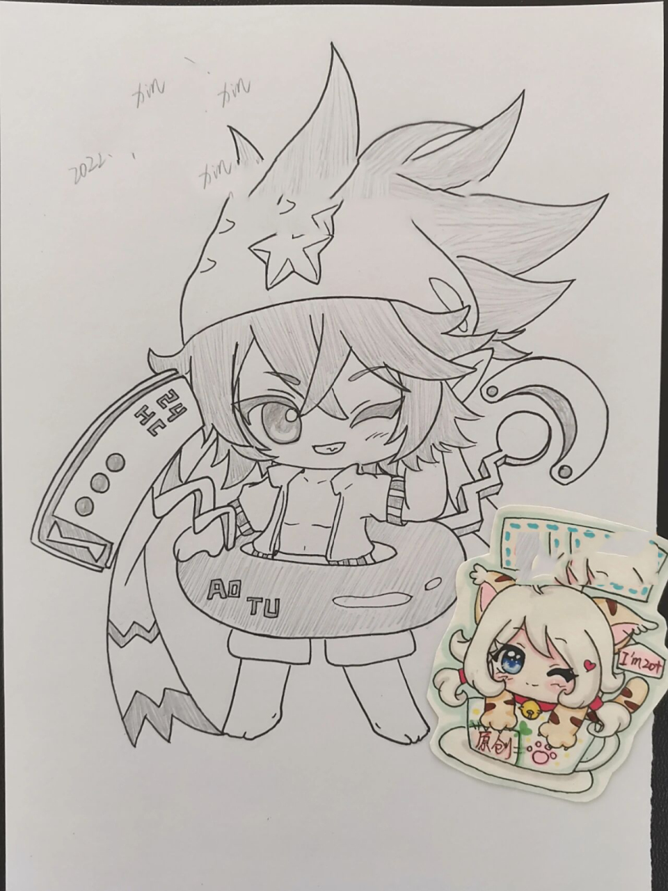 凹凸世界雷狮可爱简笔手绘画画的日常教程 原创 人物出自:凹凸世界