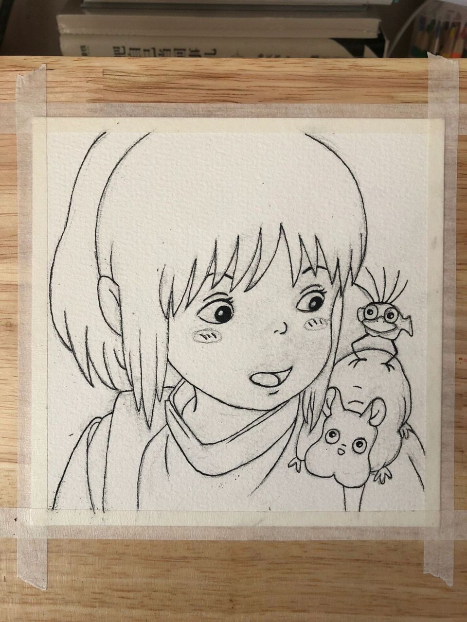 水彩手绘|宫崎骏系列—千与千寻