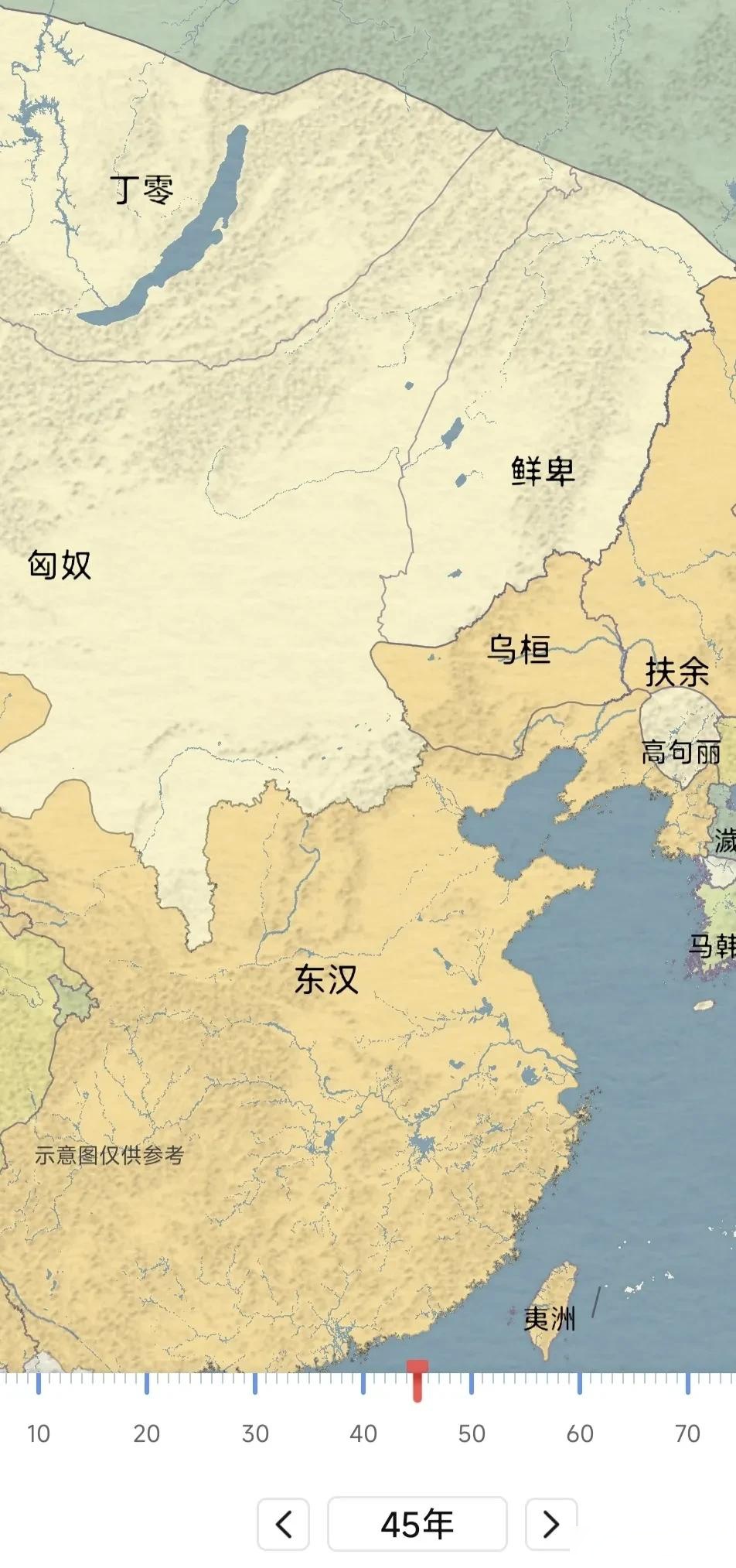 东汉初年,鲜卑臣属于匈奴,经常攻掠汉朝东部边郡