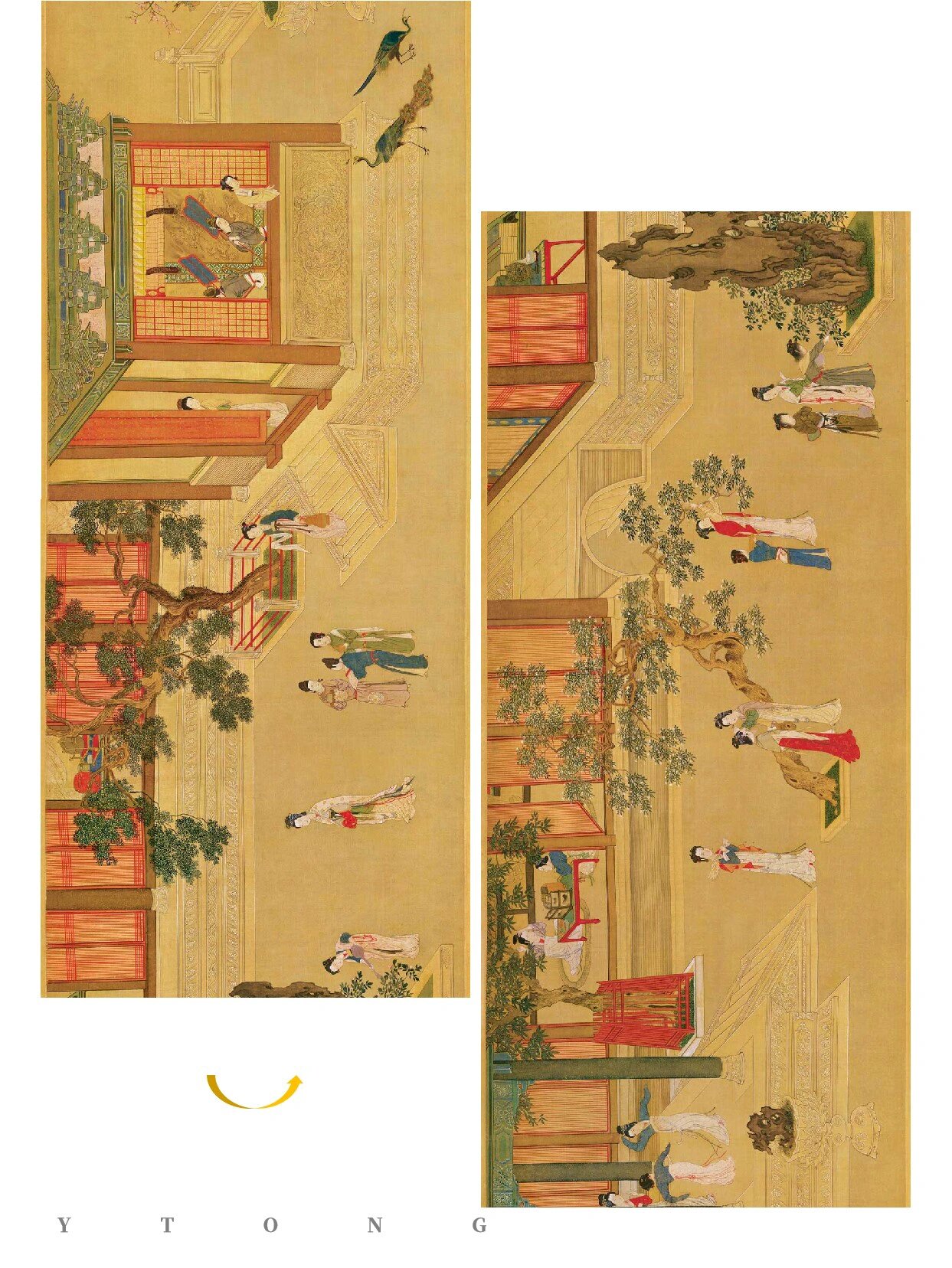 98中国十大传世名画|汉宫春晓图