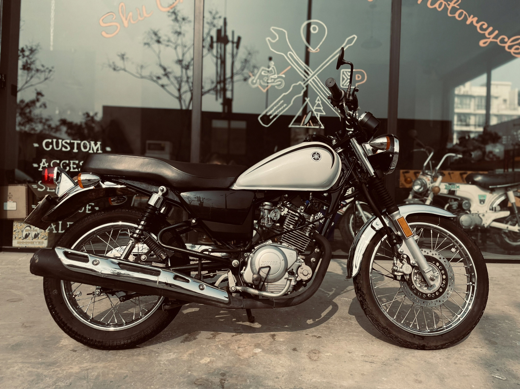 125级别天花板改装好底子 对标本田cg125,铃木gn125 #四川绵阳复古