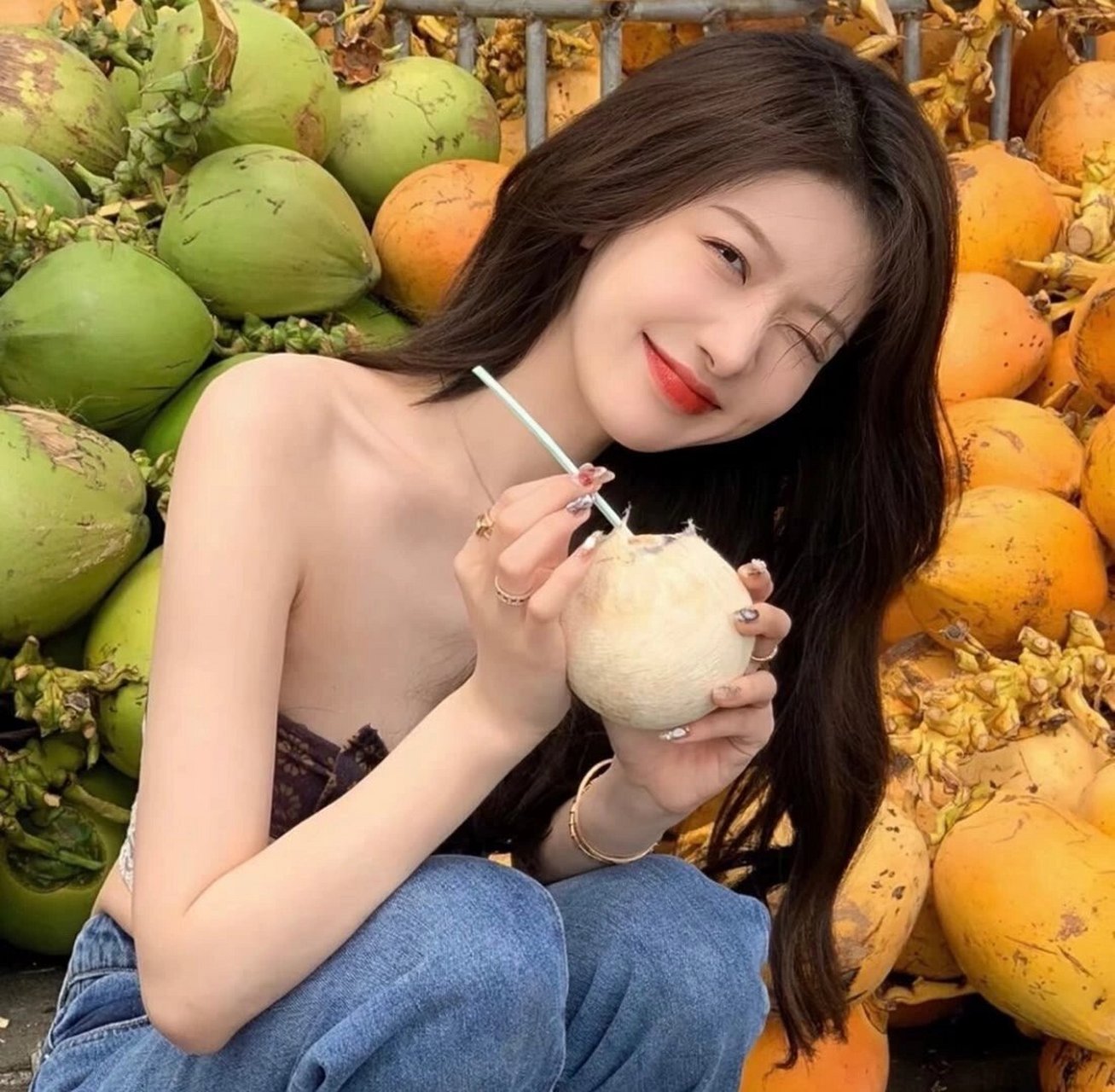 女生头像|妩媚 招桃花的头像