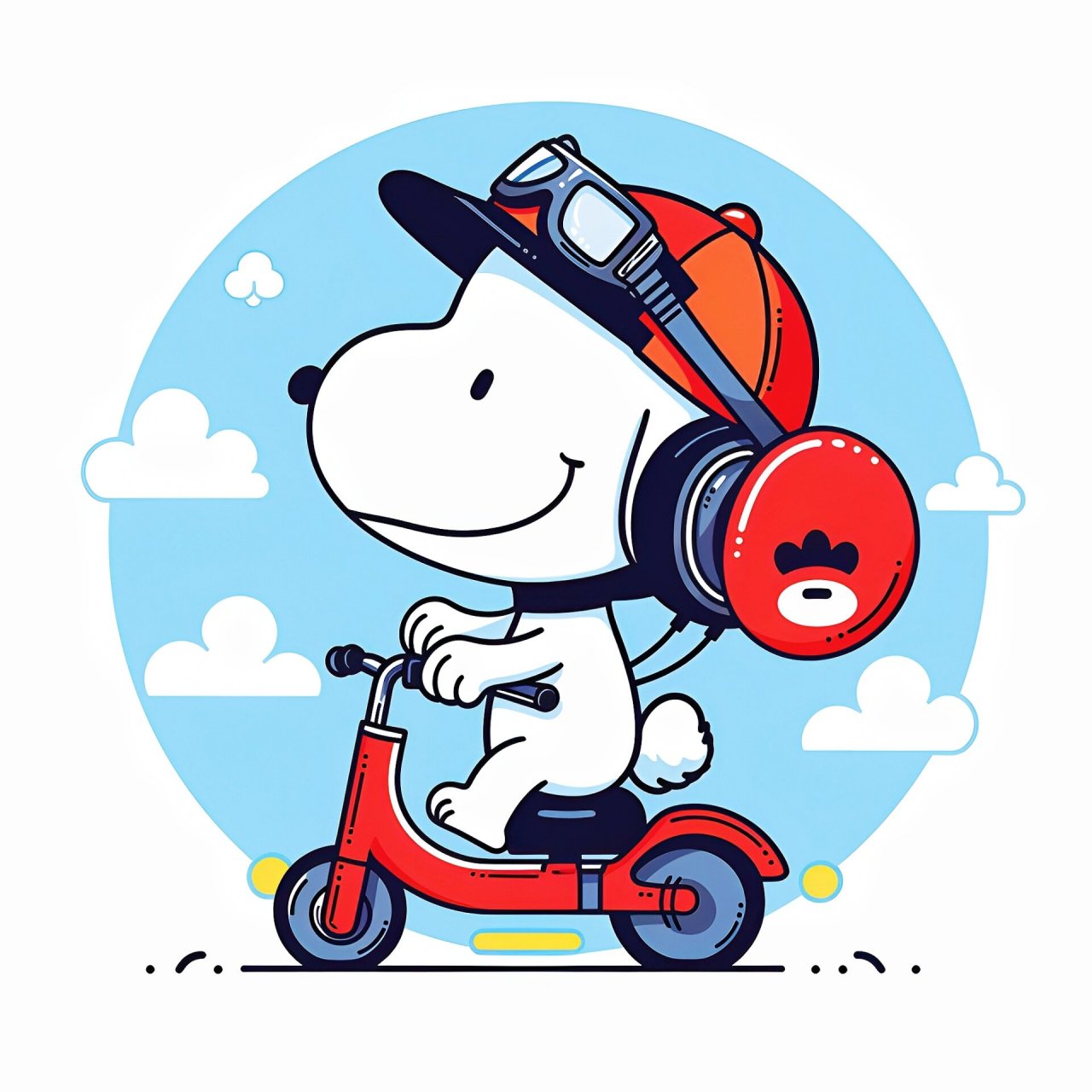 分享快乐的史努比