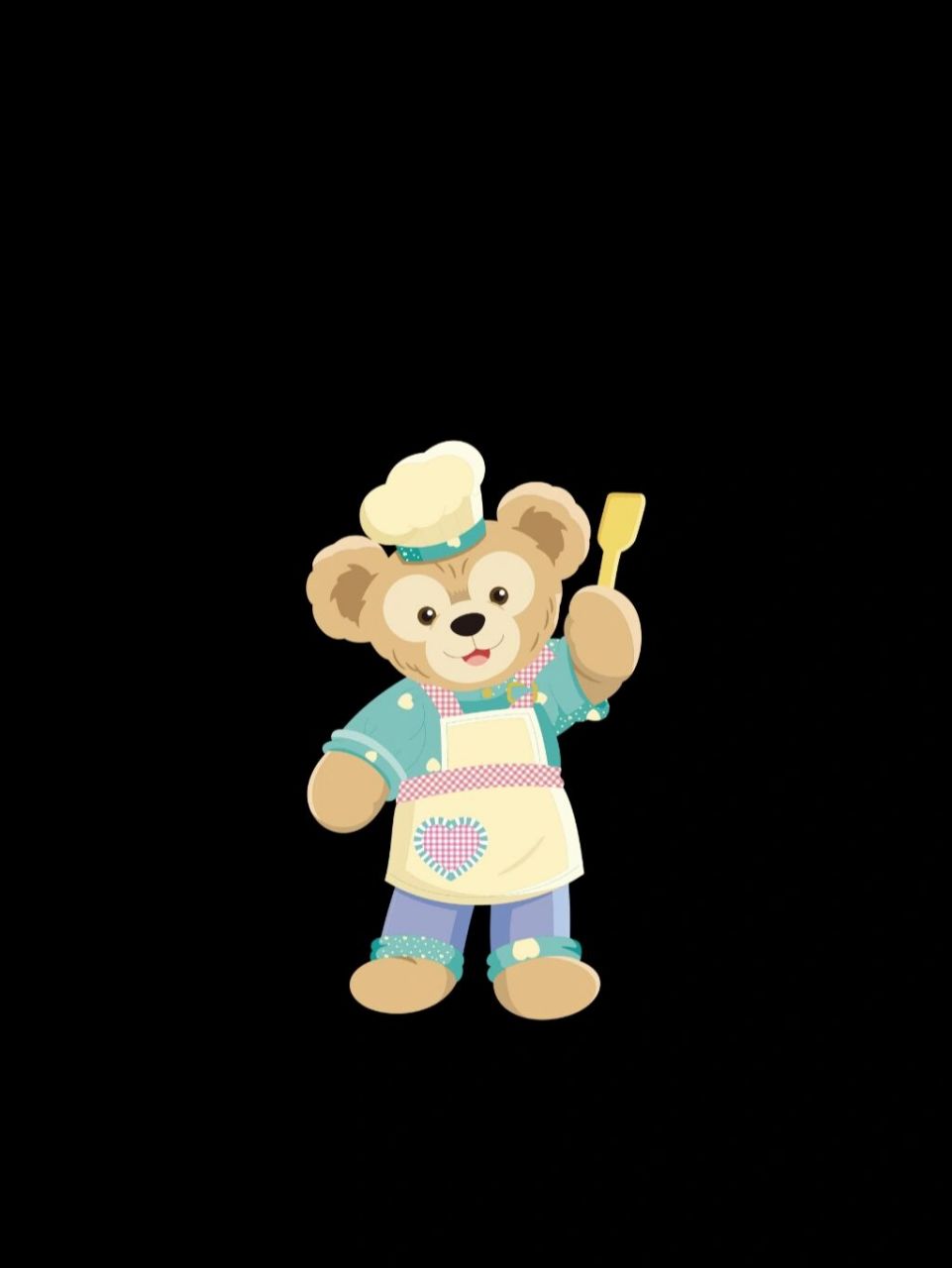 小米手环表盘壁纸 达菲雪莉玫 太可爱啦达菲玫玫