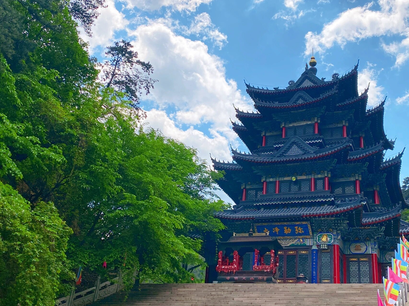 鞍山千山·大佛寺 周末爬山之行7215 之前一直走的五佛顶线路