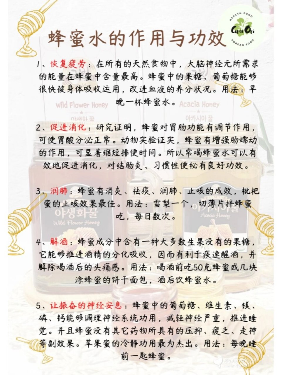 蜂蜜什么功效和作用(蜂蜜的功效和作用及禁忌症)