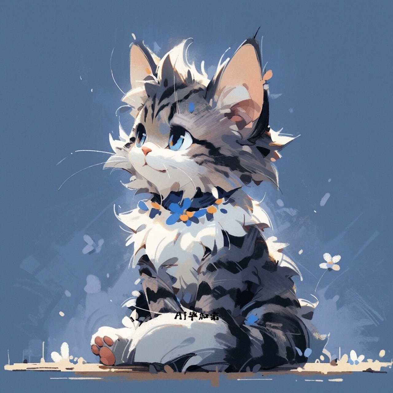 蓝色梦幻7815奶酷派缅因猫 缅因猫小时候和长大的时候就是两种