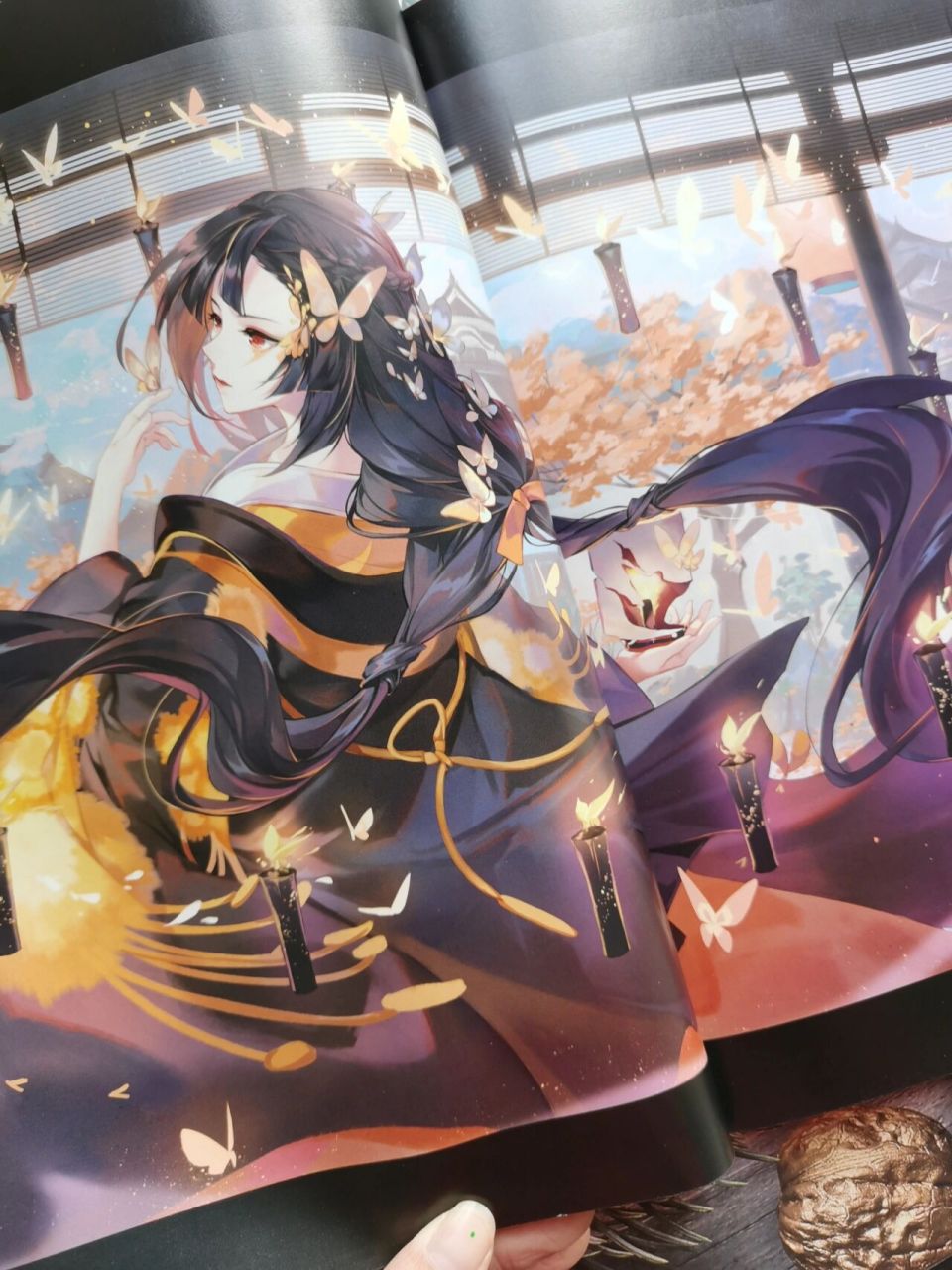 好书/宝藏插画集《花姬》/双人典藏插画集/ 最近安利了一本 由中人民