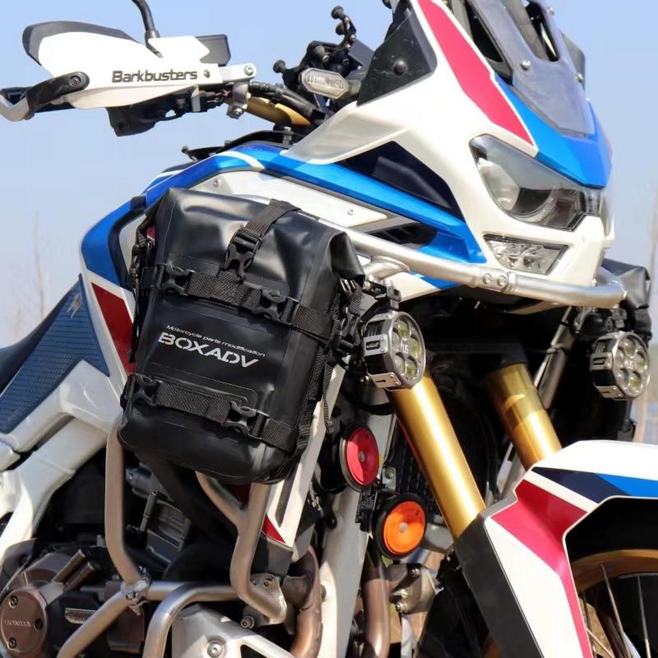 本田非双crf1100l /adv改装铝合金三箱,不锈钢上下护杠
