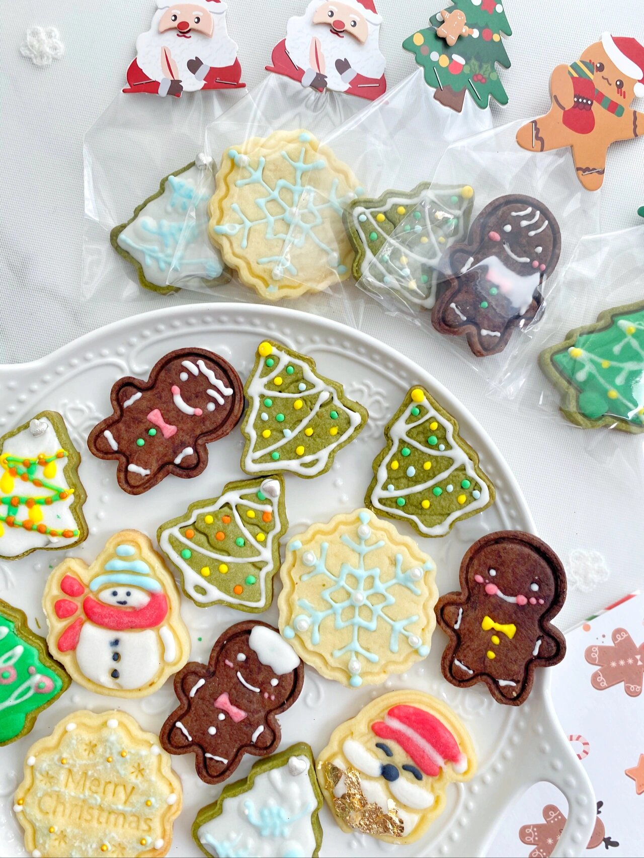 90超详细圣诞糖霜饼干 94做法分享 圣诞提前开工啦今年的姜饼人不