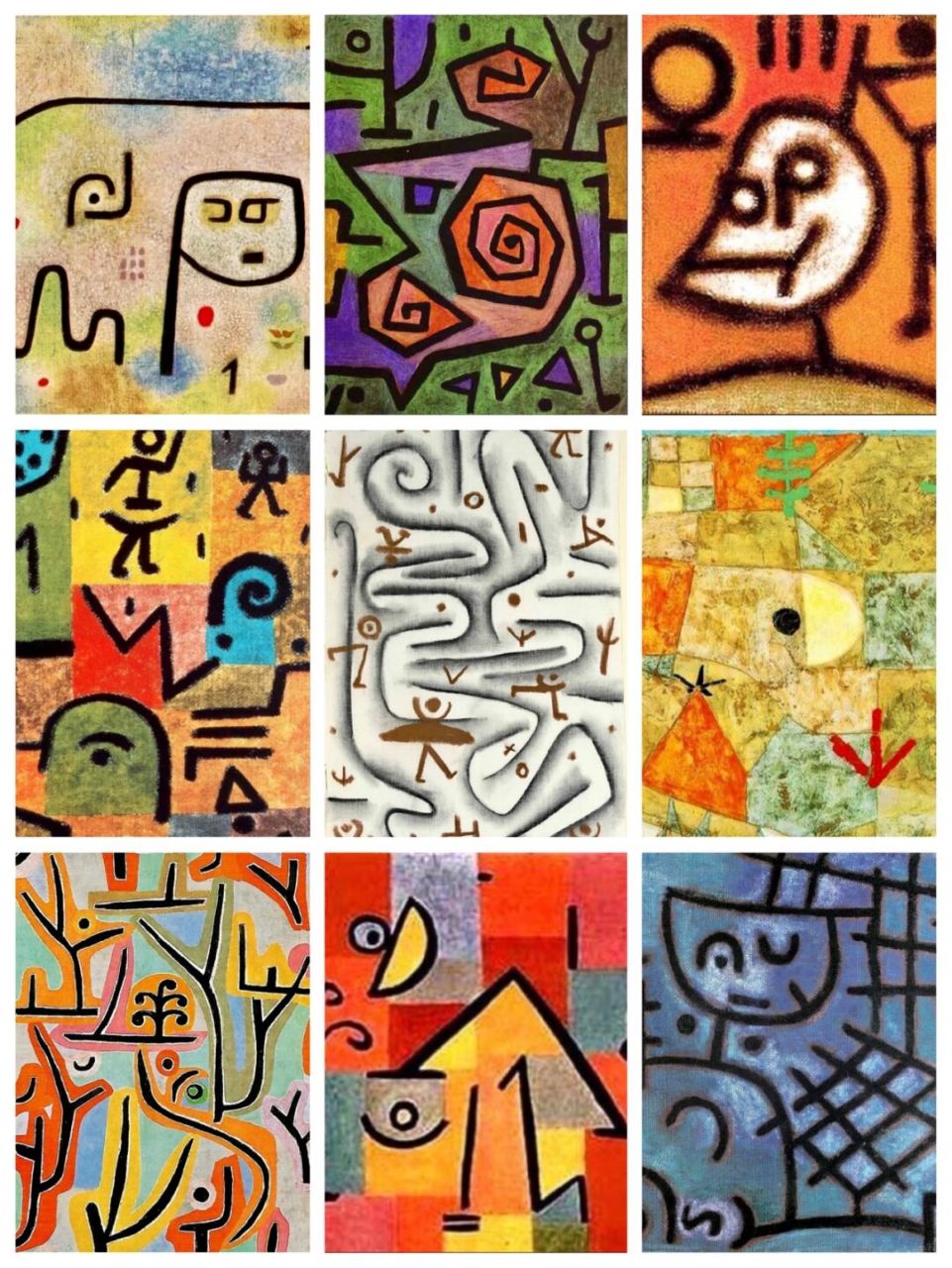 保罗克利的艺术是一个复杂的文化现象,他那变化多端的艺术语言令人