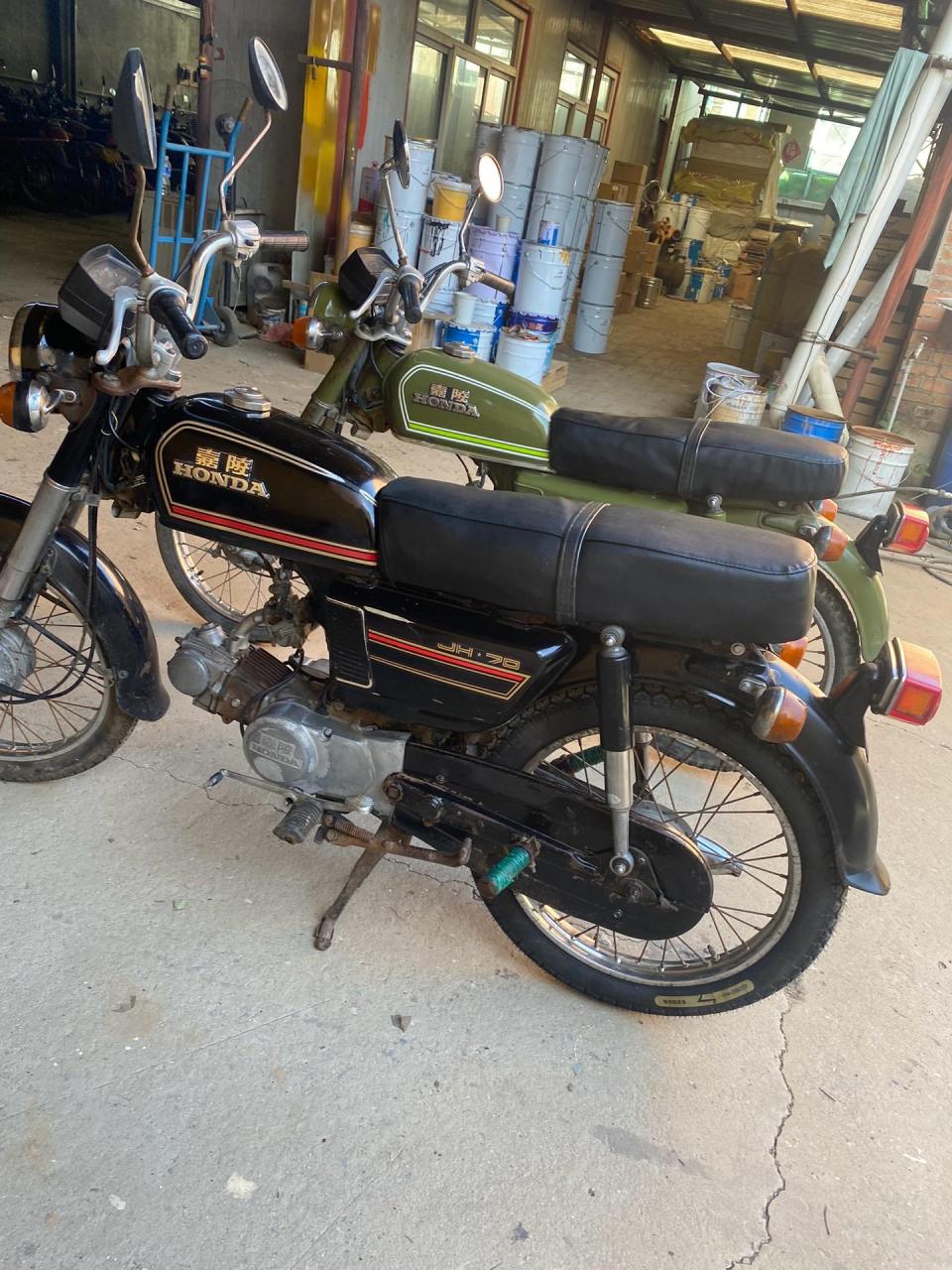 85年嘉陵本田jh70.爱机车爱生活