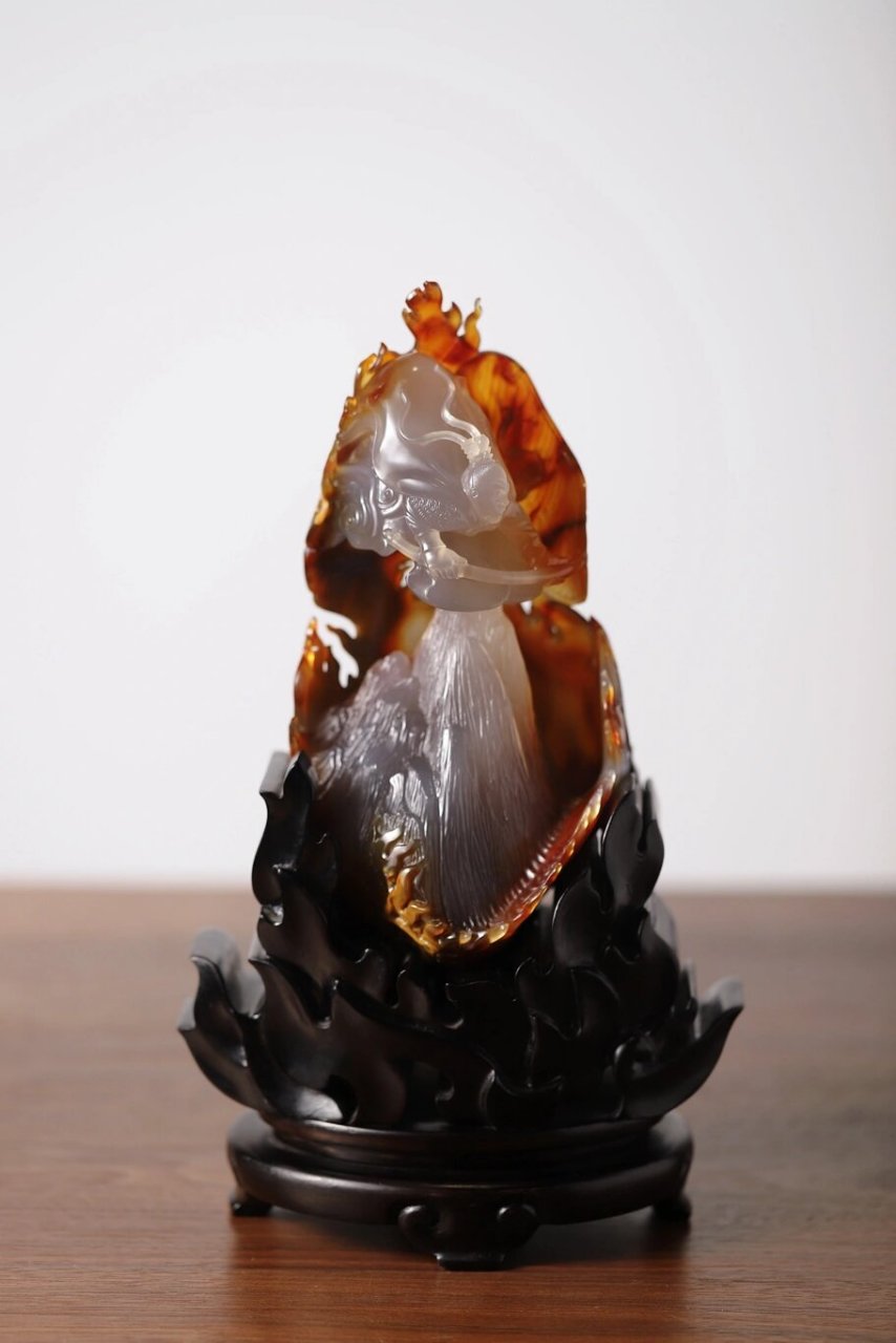 玛瑙61齐天大圣61火焰山 卢云峰大师作品.
