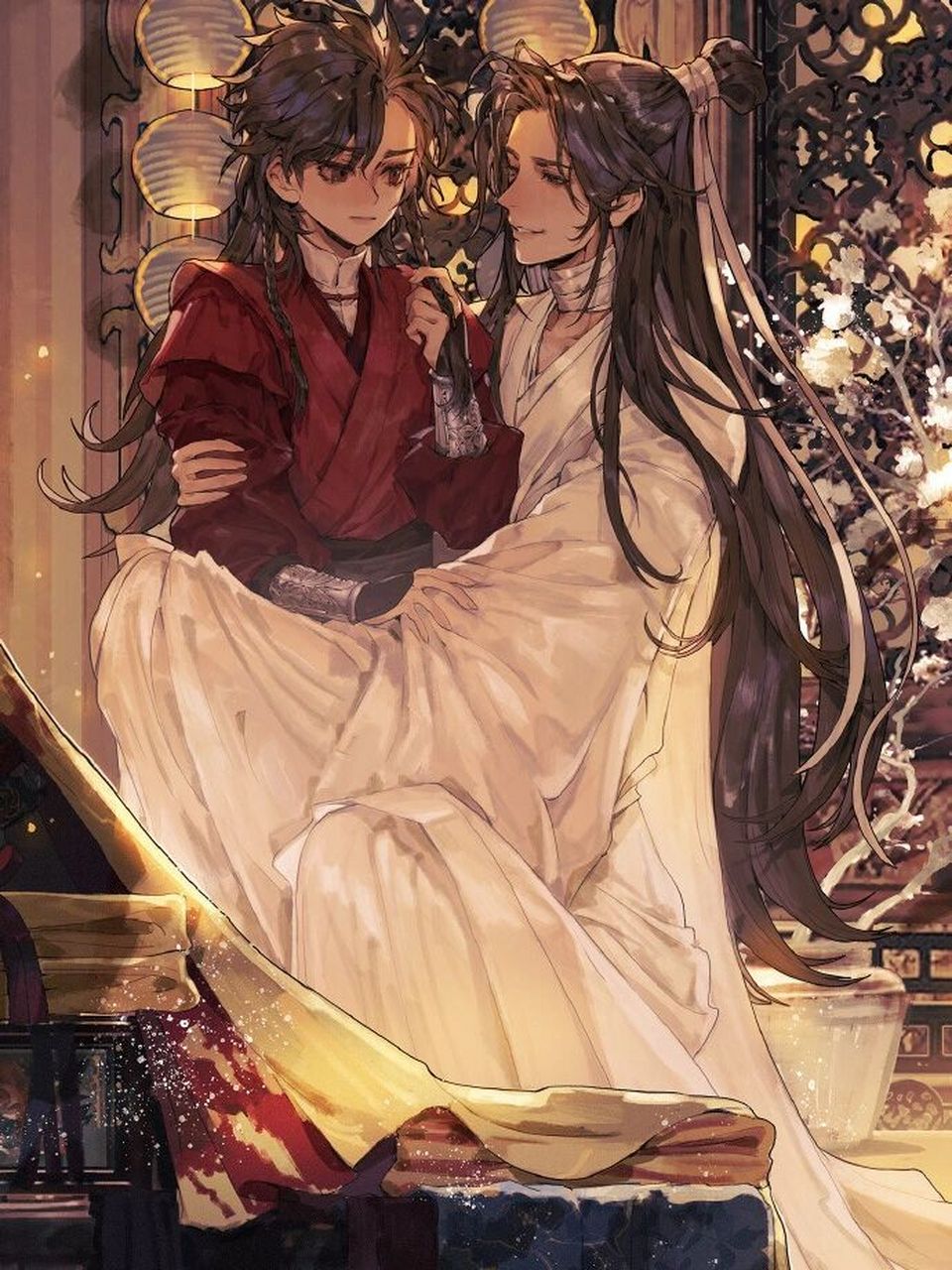 《珍藏·天官赐福》 宝子们～ 我终于忍痛拿出了我珍藏的天官赐福美图