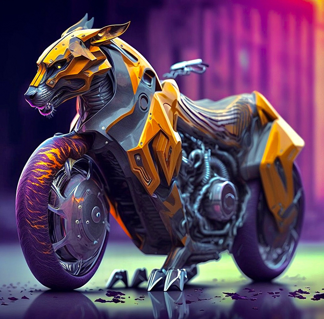 猛虎战车91未来机车