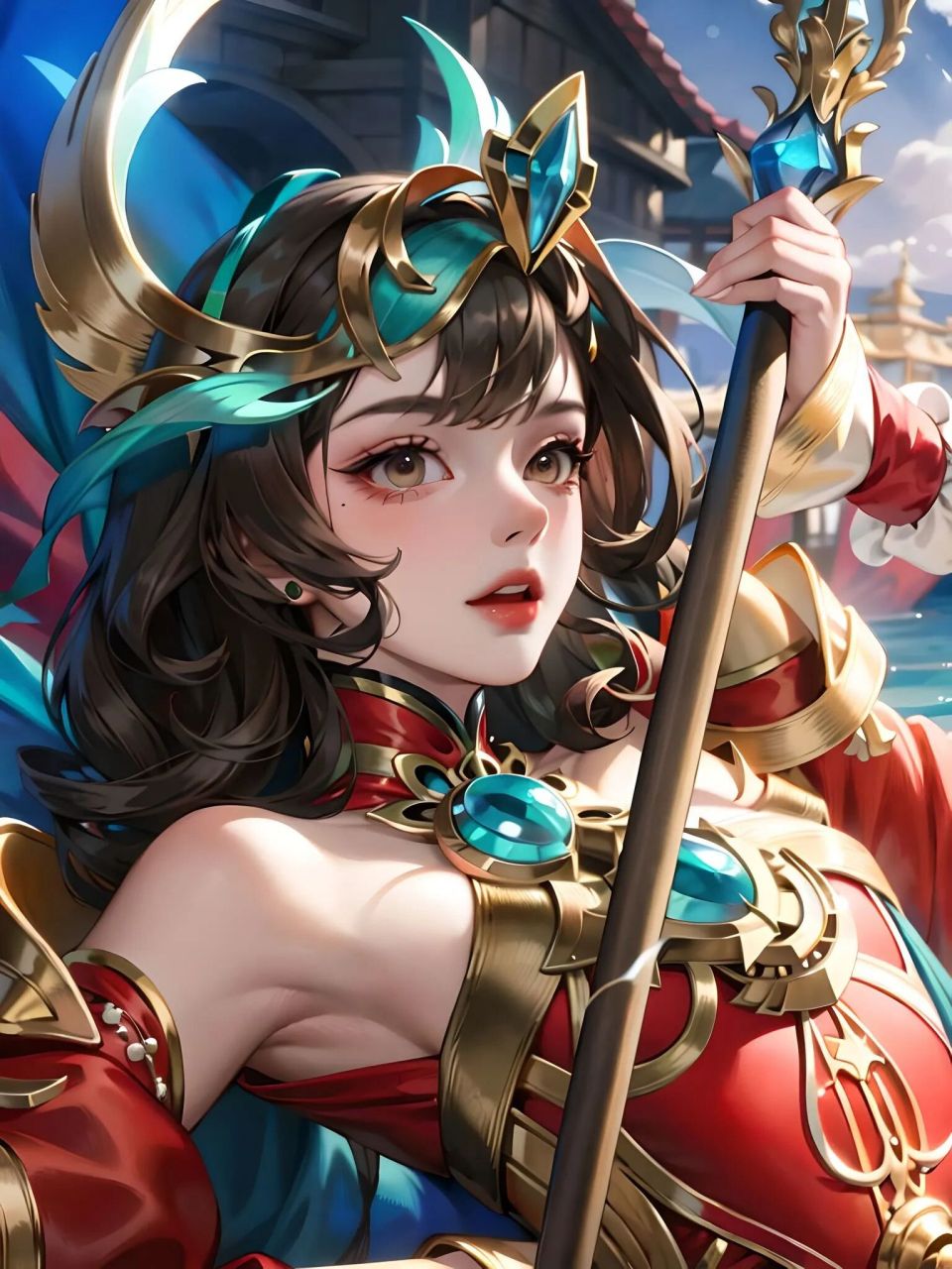 『小锦鲤』原皮大乔95 完美,是最无情的禁锢7878大乔的经典皮肤