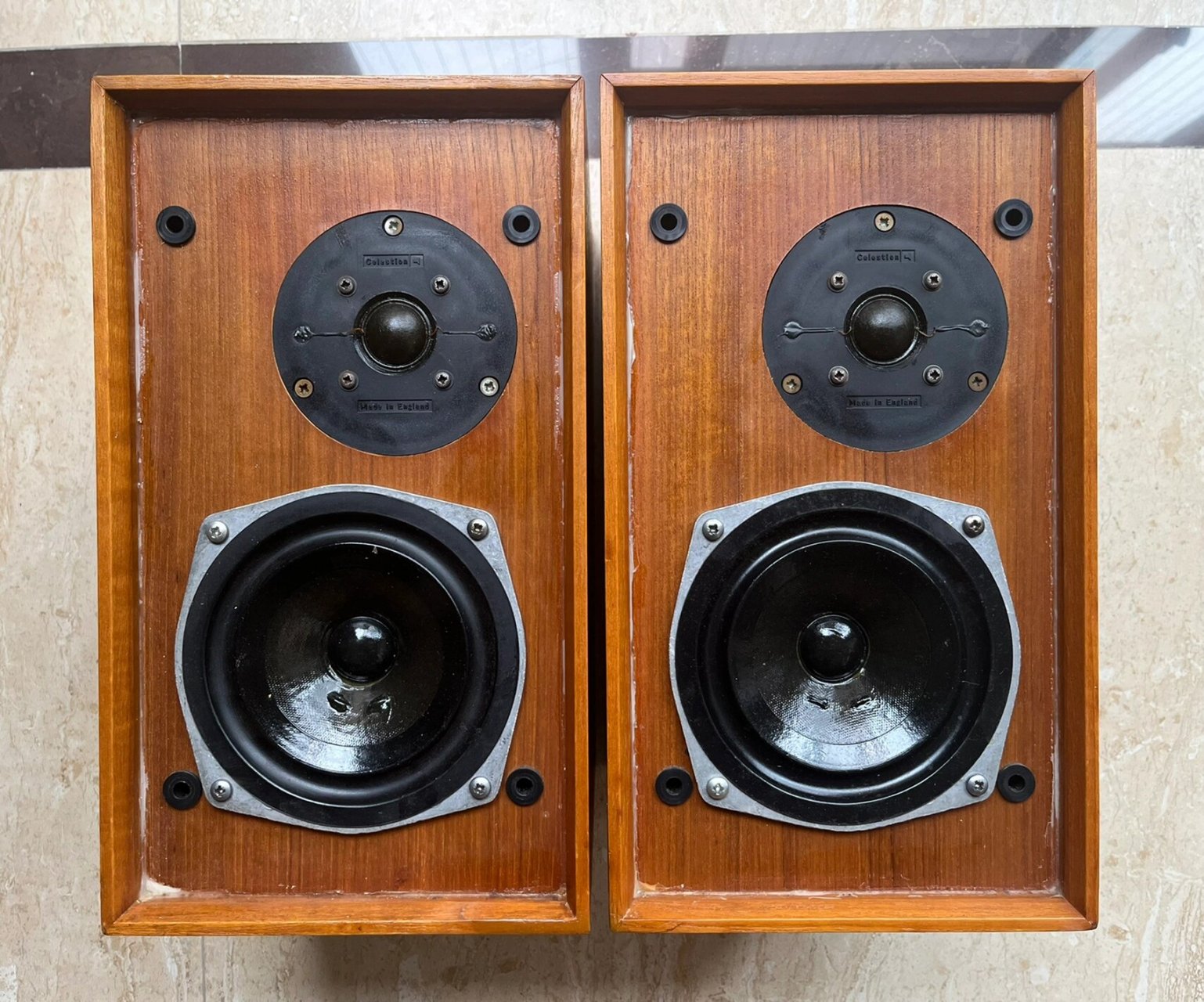 70年代英国celestion百变龙ditton11书架箱 英国产celestion百变龙