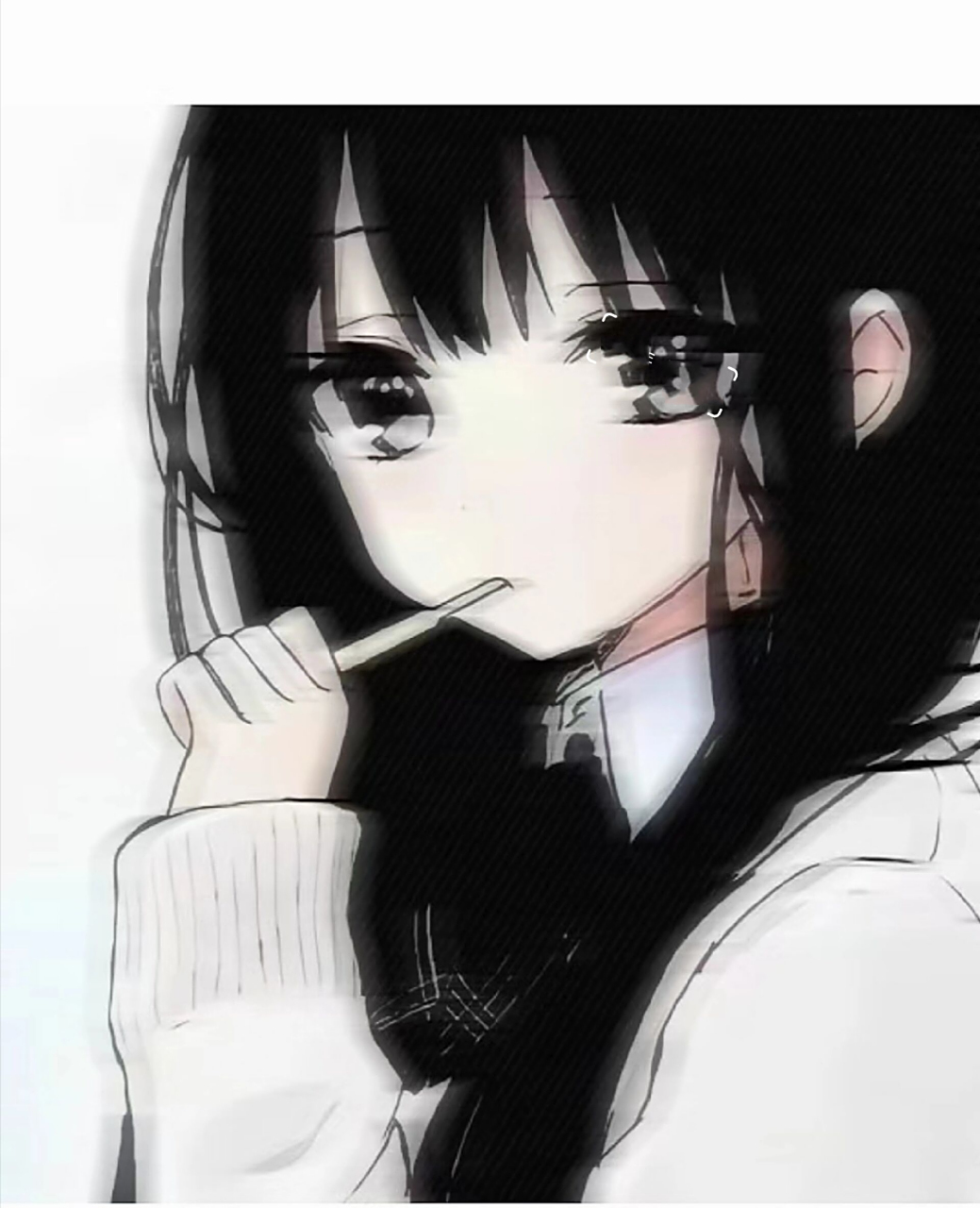 高冷emo女生动漫头像