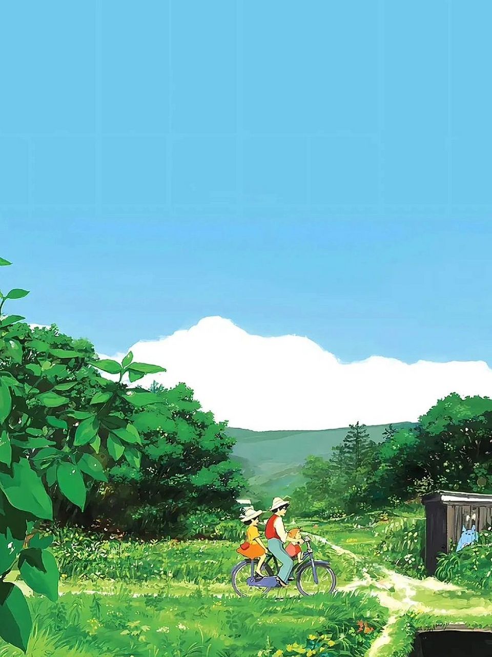 清爽的宫崎骏动画壁纸 清爽的宫崎骏动画壁纸