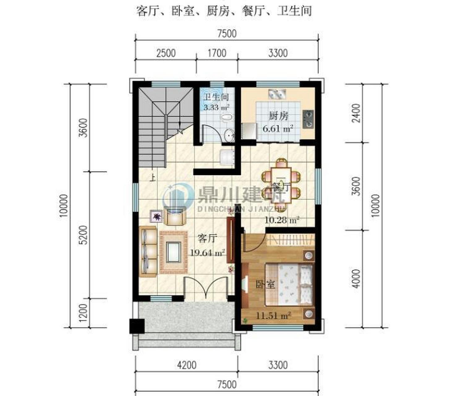 5米×10米 三层小户型别墅 020202020202020202