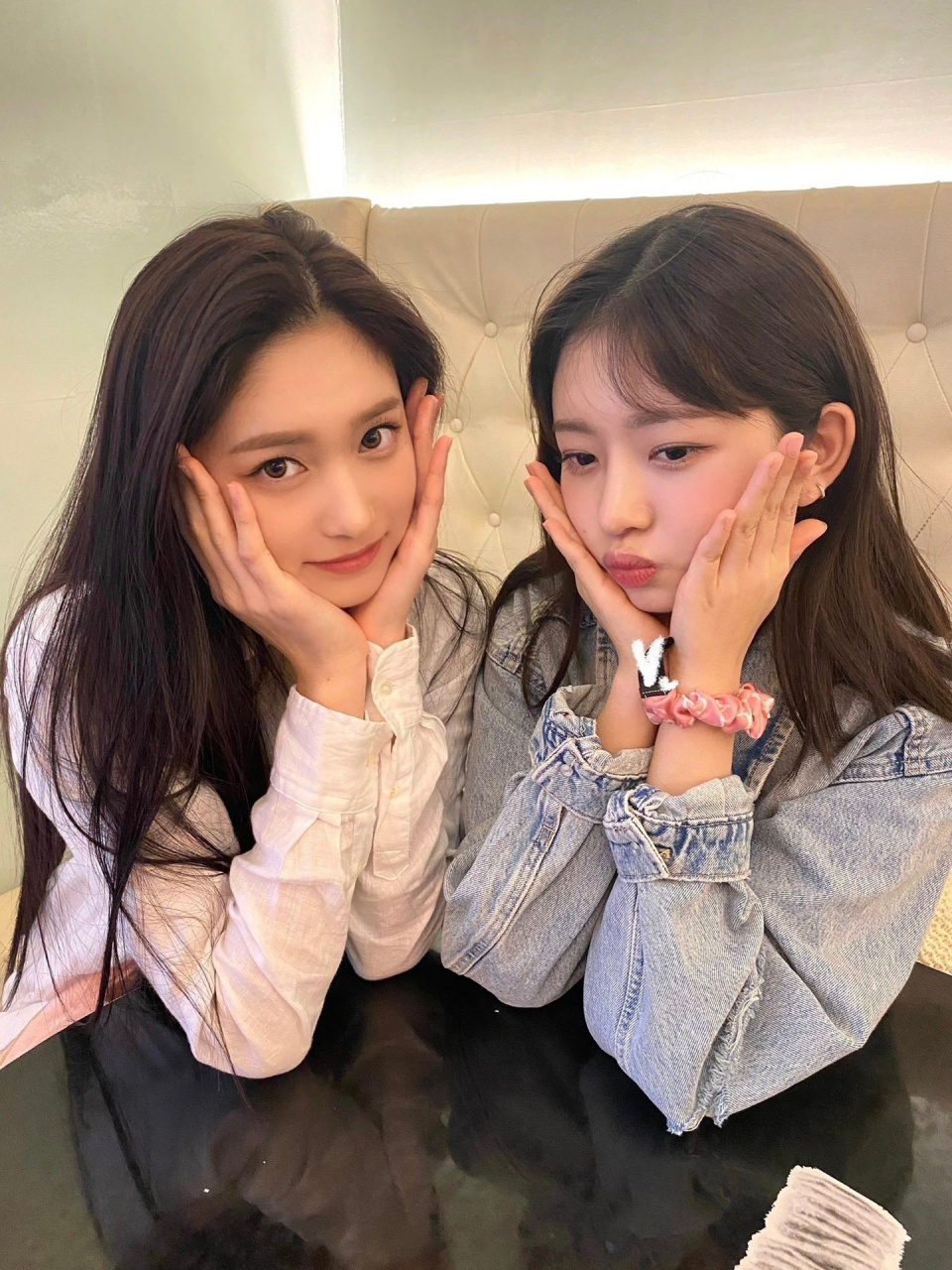 ive|直井怜&李瑞高清壁纸合集9899 宝宝line就是要贴贴!