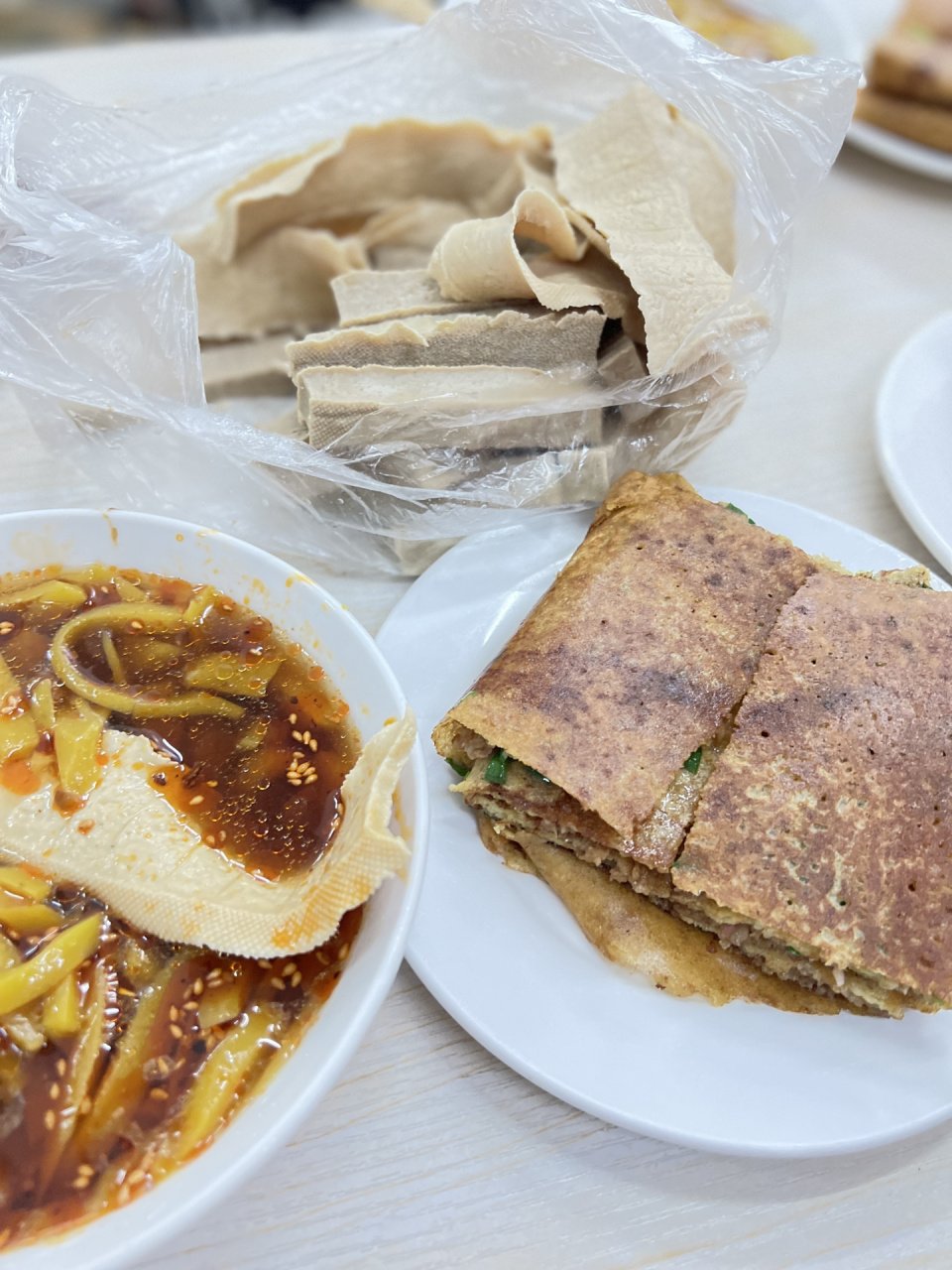 来蔚县必吃的特色美食～真的无敌好吃97 来蔚县一定要吃 豆腐干,豆