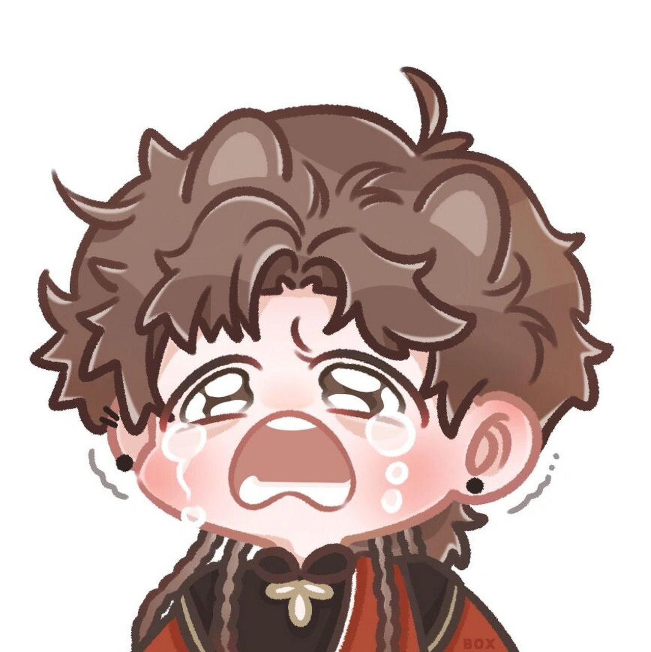 啵一口哭包策小狗00 委屈小狗嘎嘎哭的时候坠可爱了919991