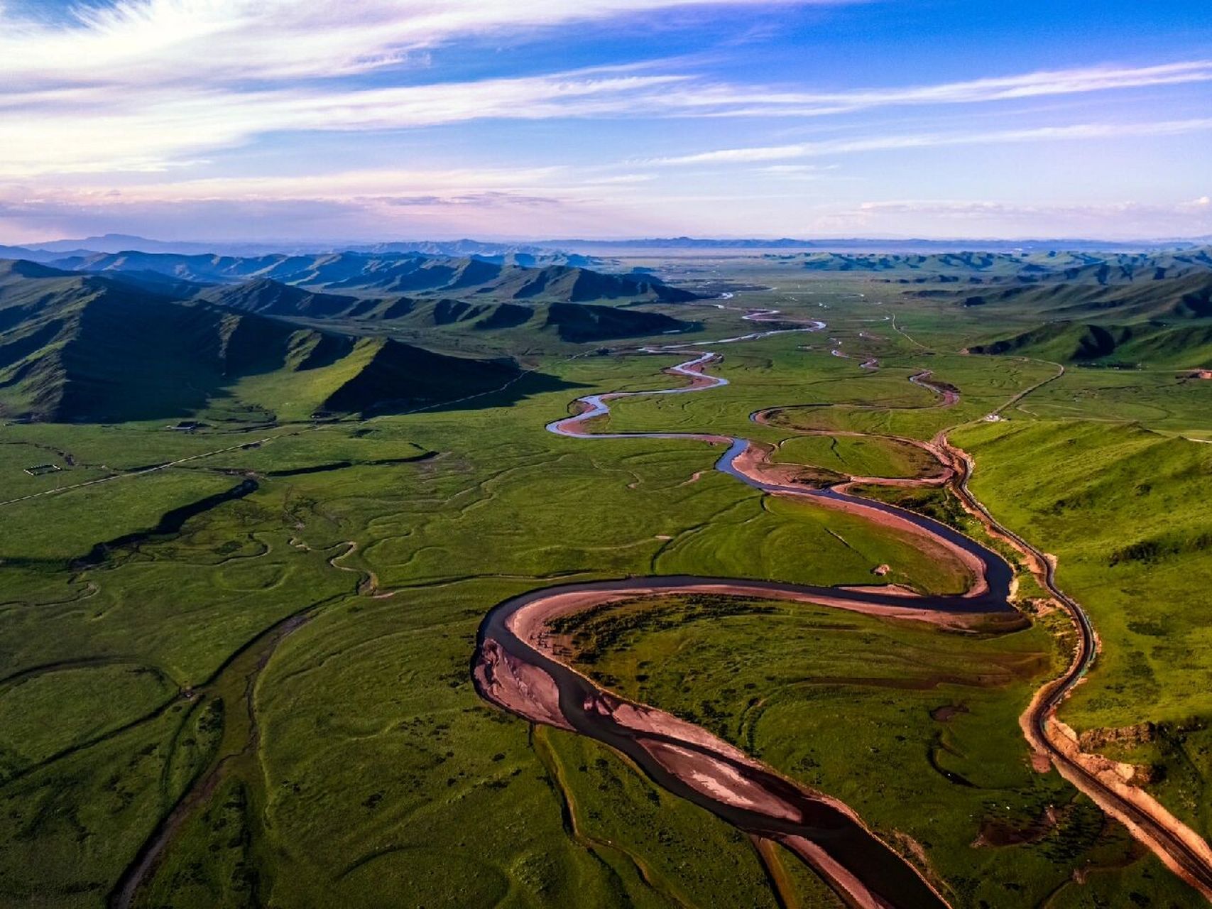 漫泽塘|川西夏季草原湿地天花板,九曲黄河 川西阿坝州漫泽塘湿地,一个