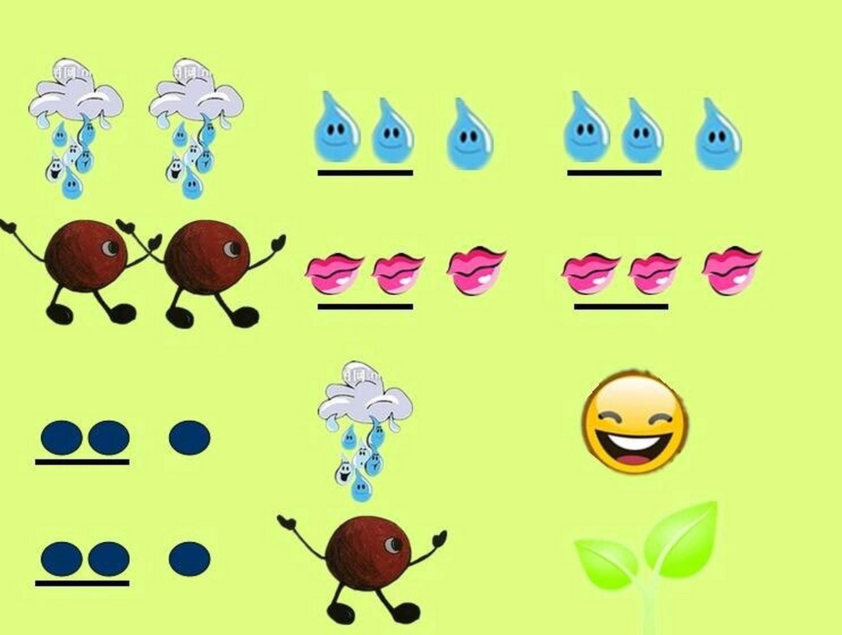 幼儿园歌曲小雨沙沙图谱 幼儿园歌曲小雨沙沙图谱