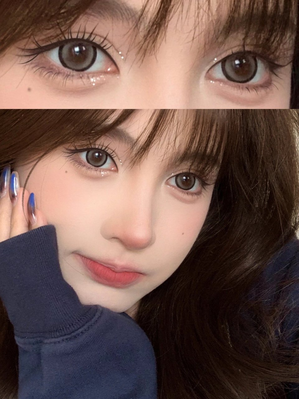 pick不同颜色的大直径眼9999减龄又元气十足 妆容好加分耶65