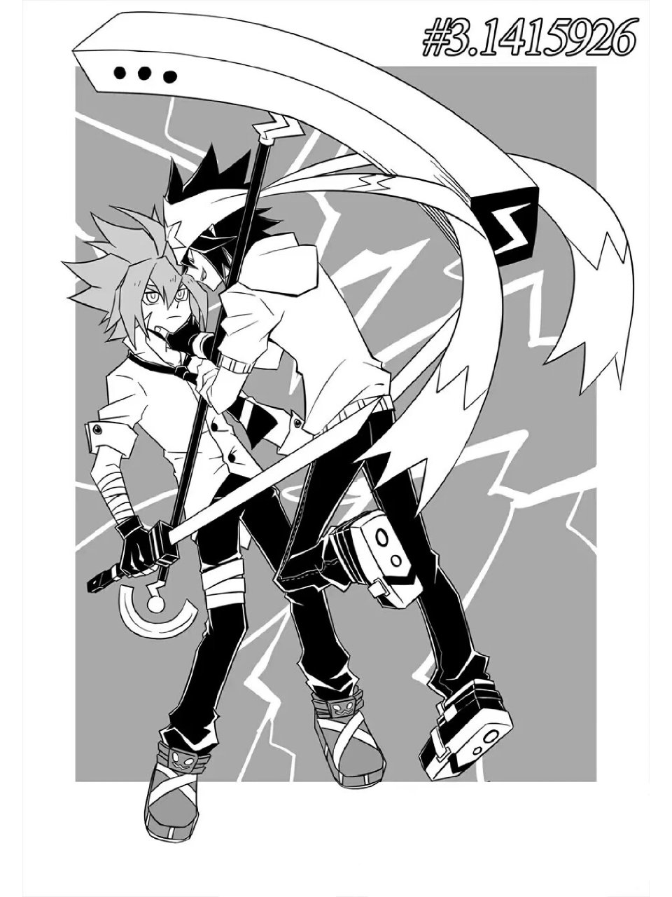 凹凸世界黑白图片 还手雷狮