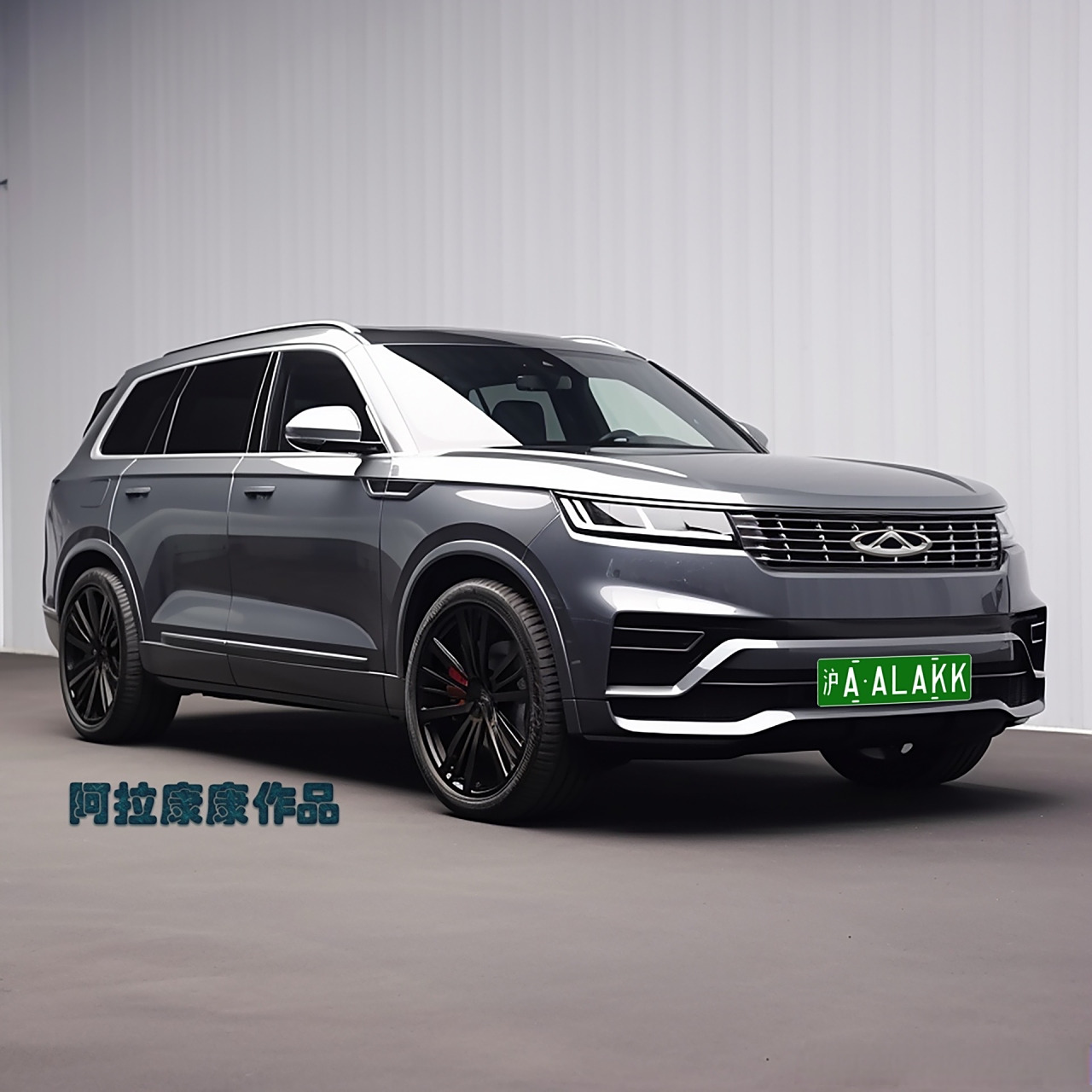 奇瑞大六座suv车型效果图设计,喜欢就给个赞吧.