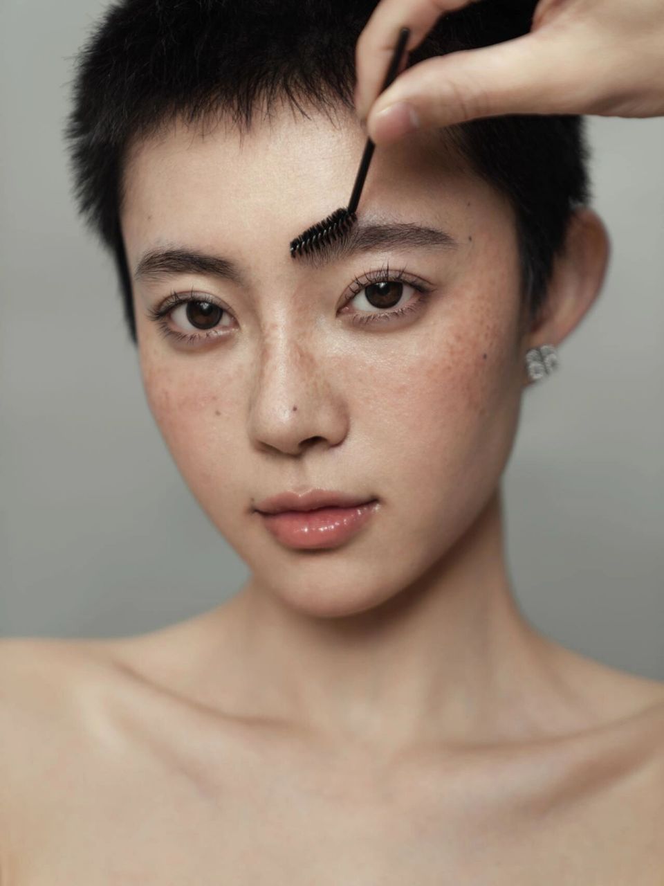 寸头超美女孩#情绪# 女孩叫林淼